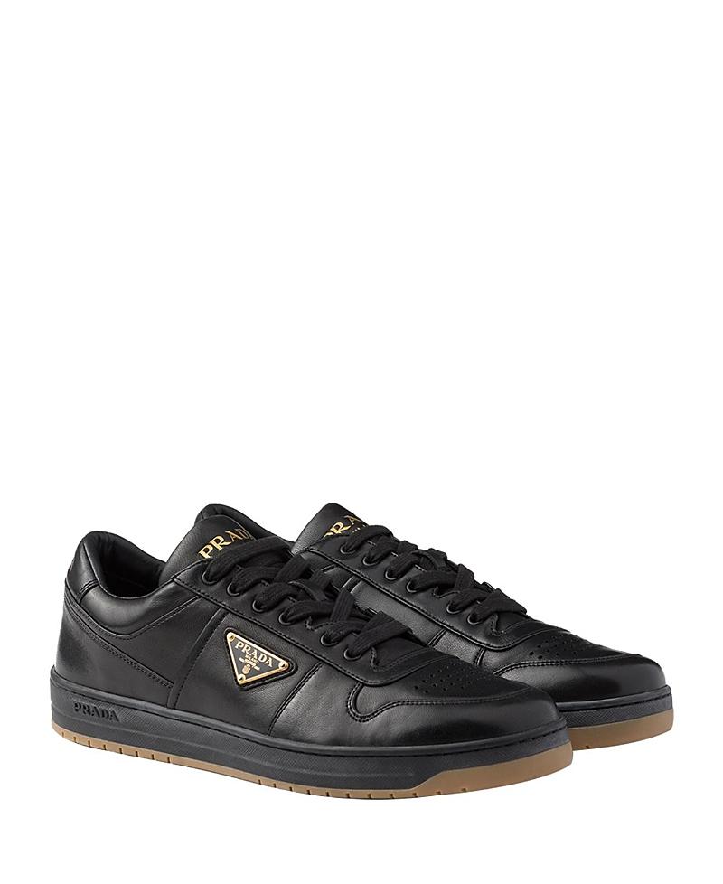 Mens Downtown Napa Leather Low-Top Sneakers Product Image