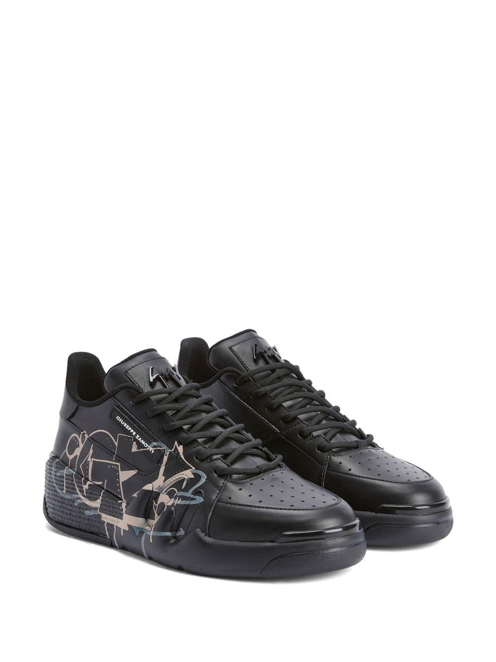 Talon graffiti-printed sneakers Product Image