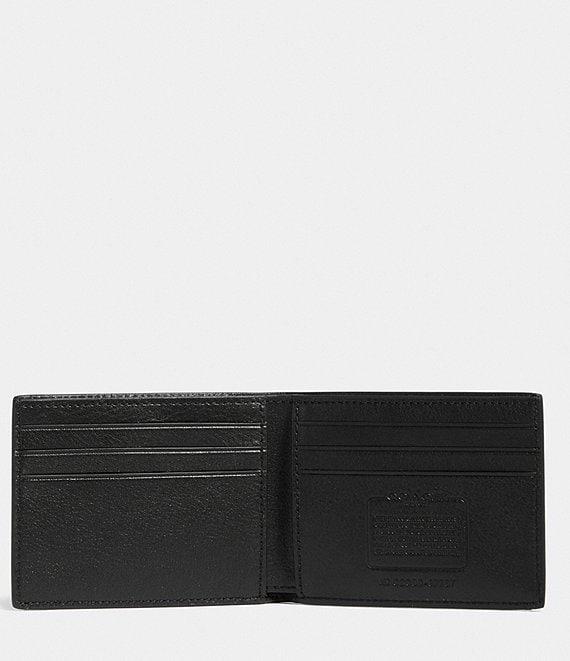 Men's Slim Sport Calf Leather Billfold Wallet Product Image