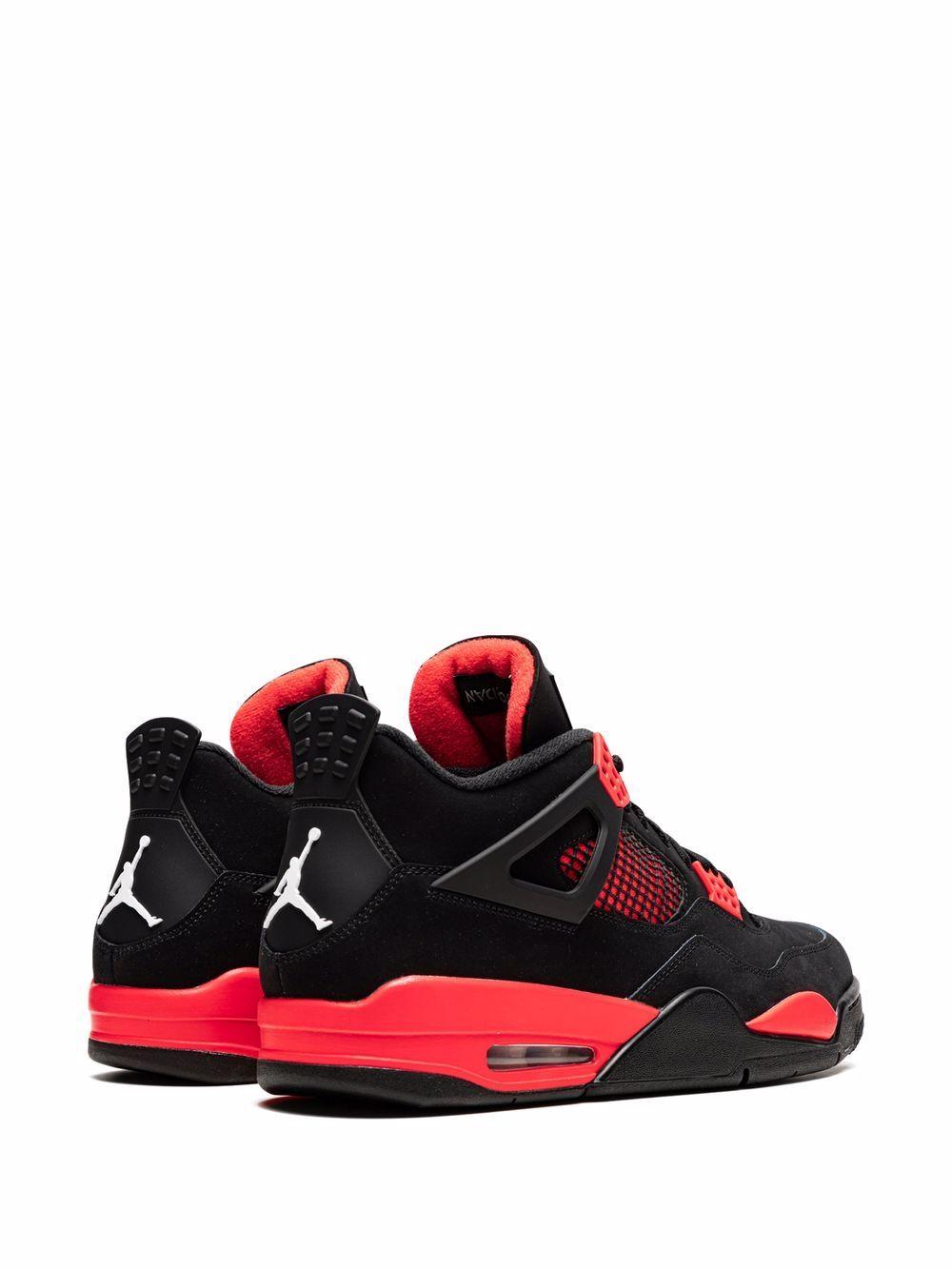 Air Jordan 4 Retro "Red Thunder" sneakers Product Image