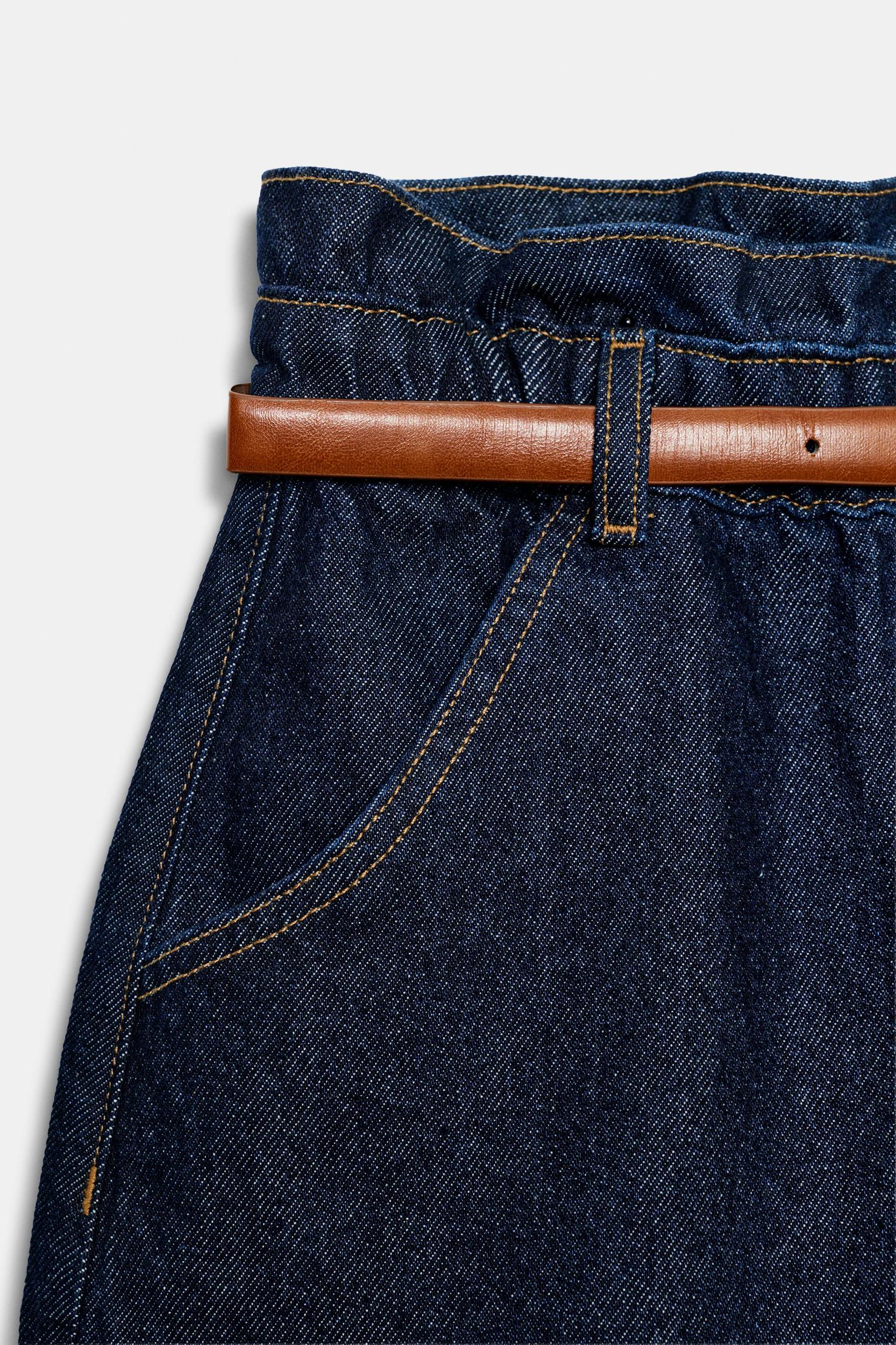 BELTED BAGGY SHORTS Product Image