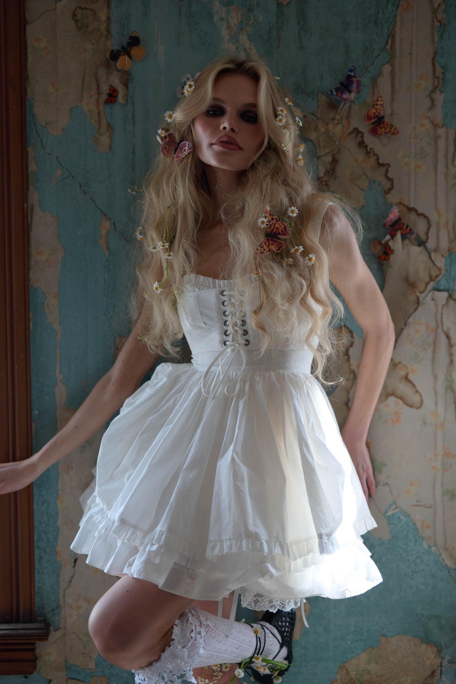 The Ivory Little Lamb Dress Product Image