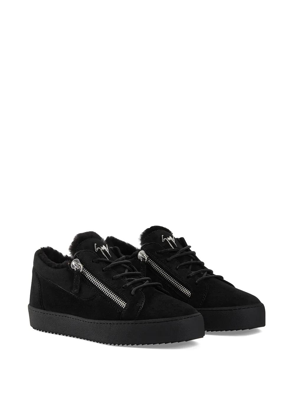 side zip detail sneakers Product Image