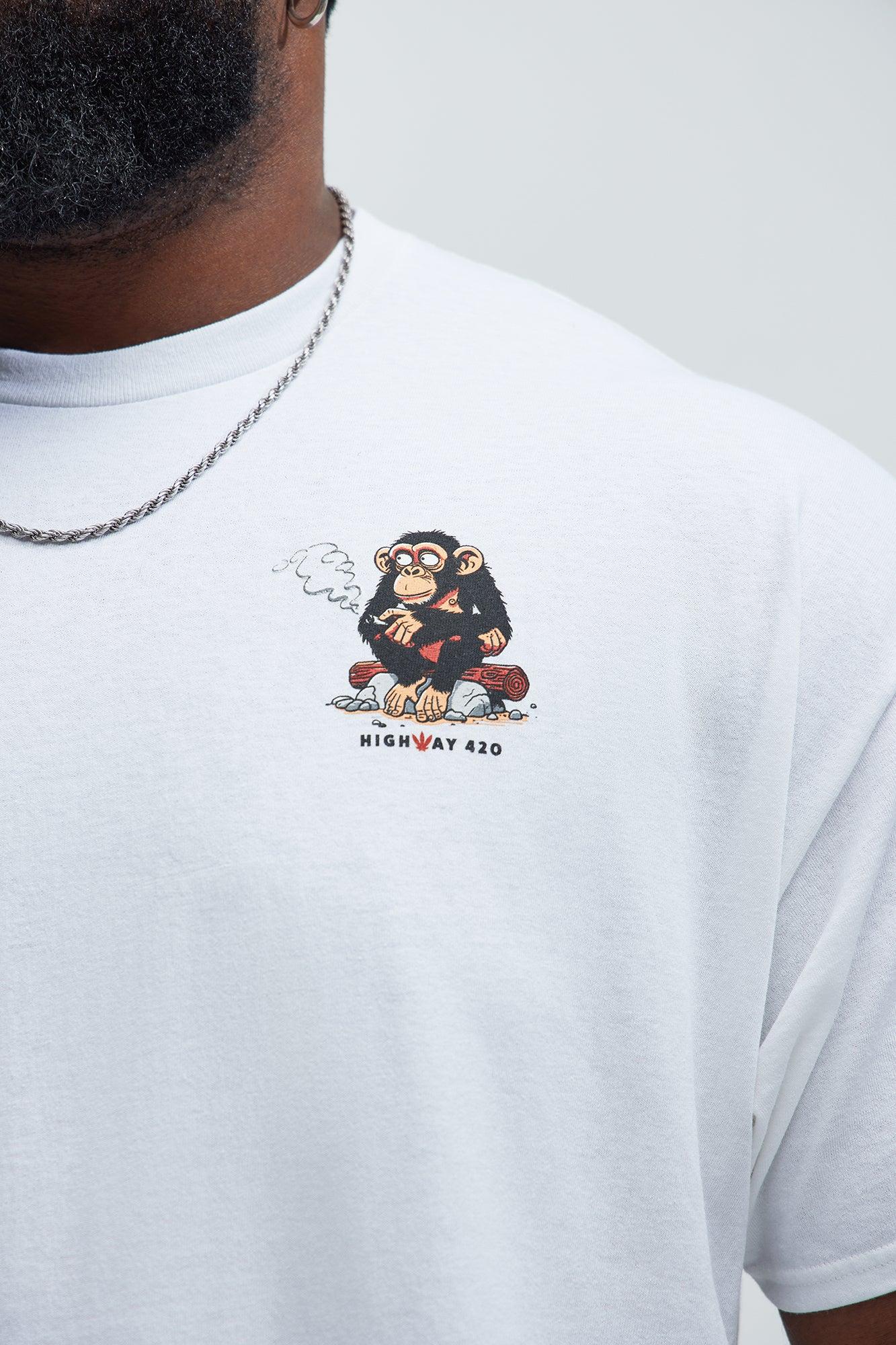 Stoned Age Short Sleeve Tee - White Product Image
