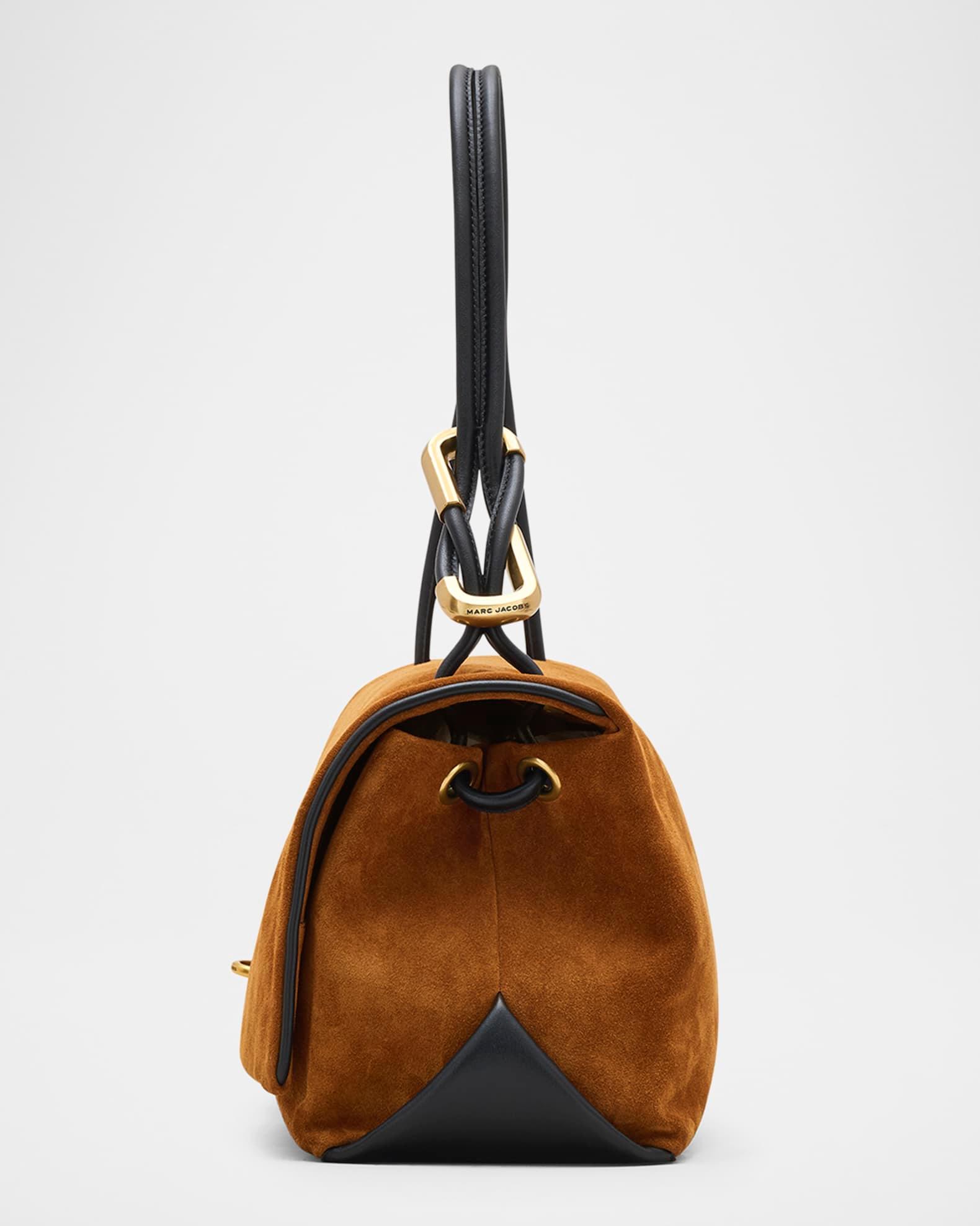 The Large Dual Suede Shoulder Bag  Product Image