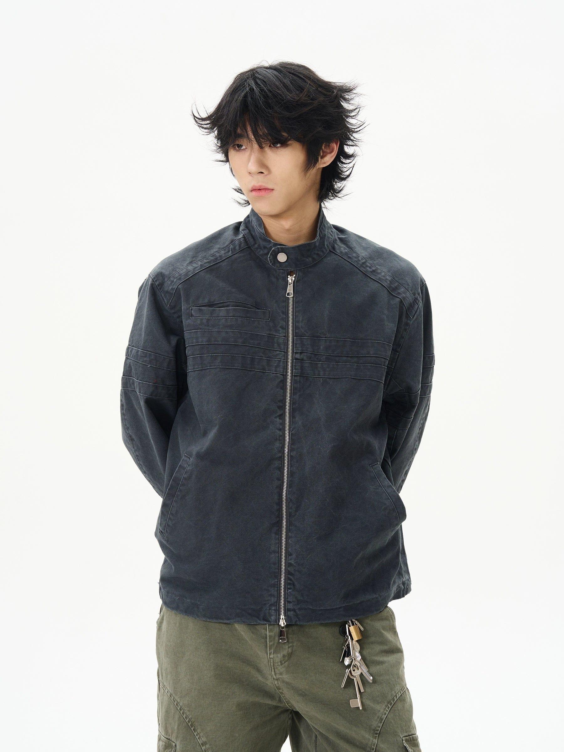 RT No. 12220 WORKWEAR ZIP-UP BIKER JK Product Image