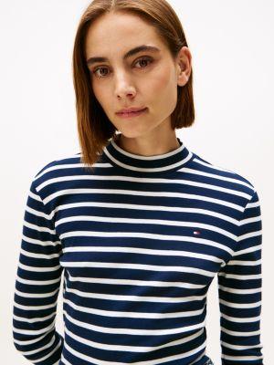 Mockneck Stretch Knit Top Product Image