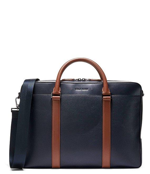 Cole Haan Triboro Pebbled Leather Briefcase Product Image