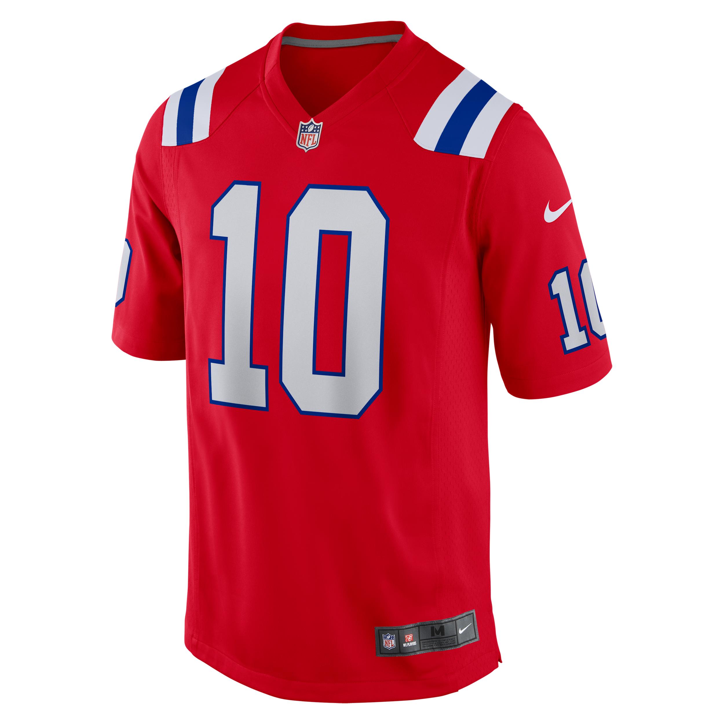Drake Maye New England Patriots Nike Mens NFL Game Jersey | 67NMNPGA8KF-XZ7 Product Image
