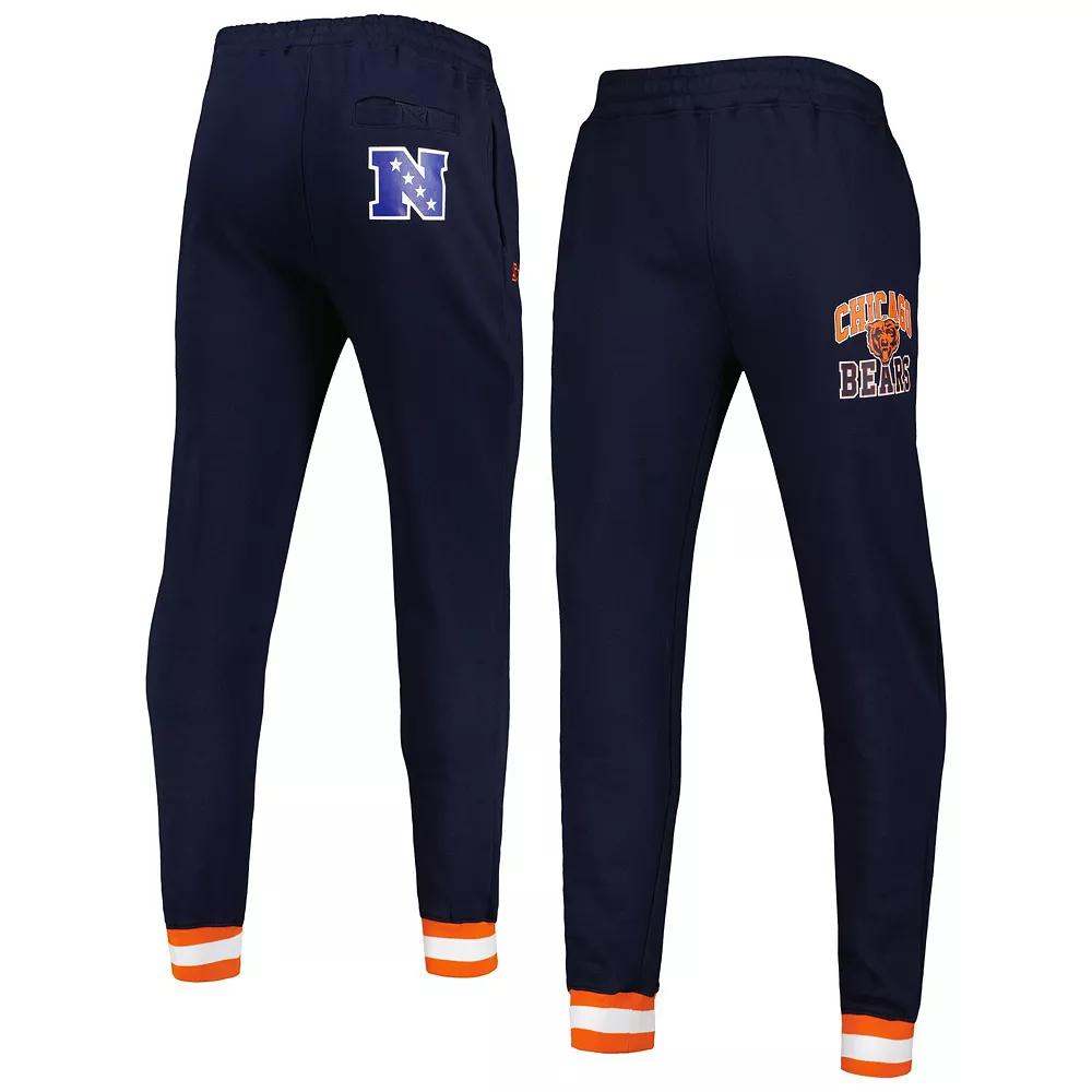 Men's Starter Navy Chicago Bears Blitz Fleece Jogger Pants,  Product Image