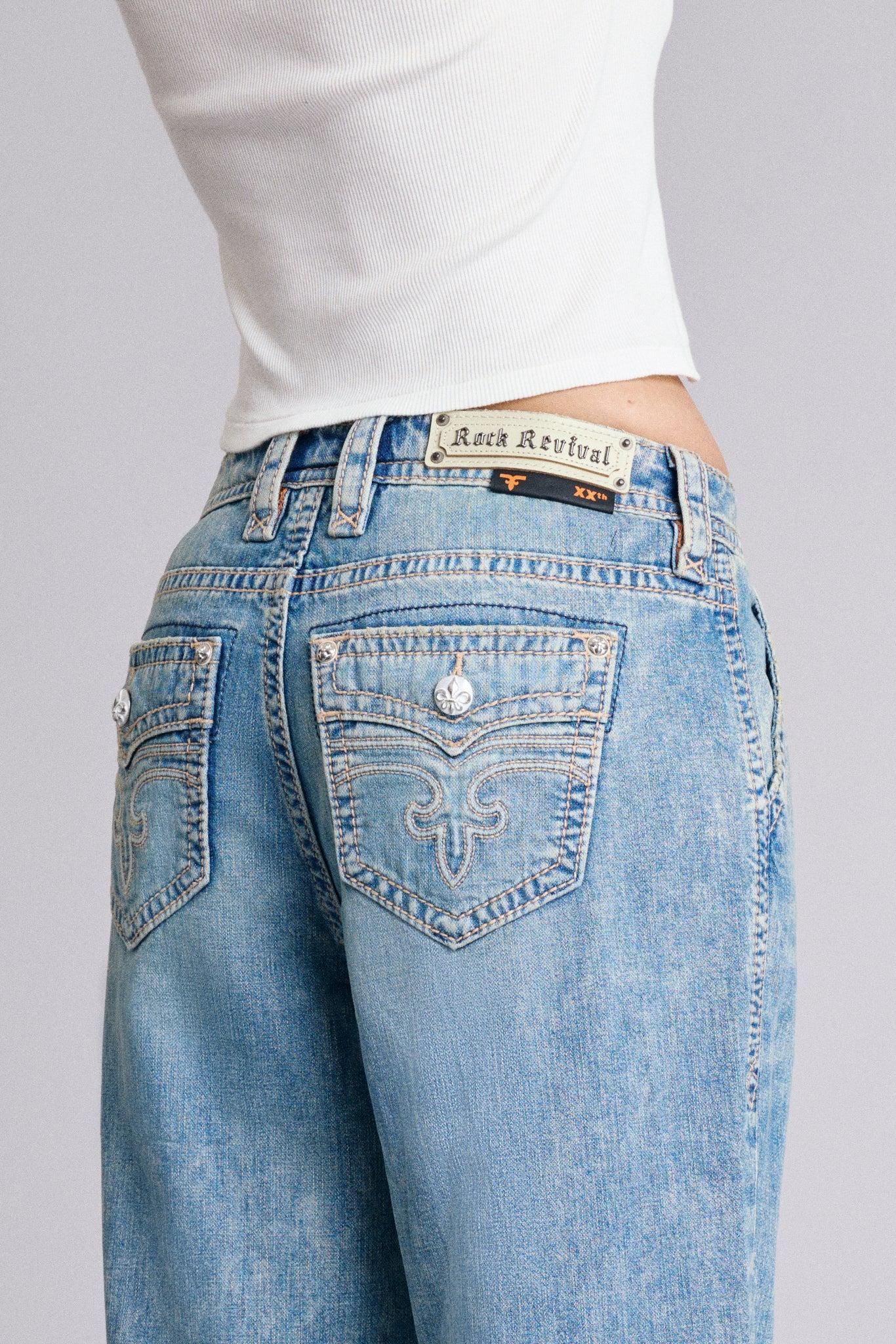 Alivia Relaxed Wide-Leg Jeans Female Product Image