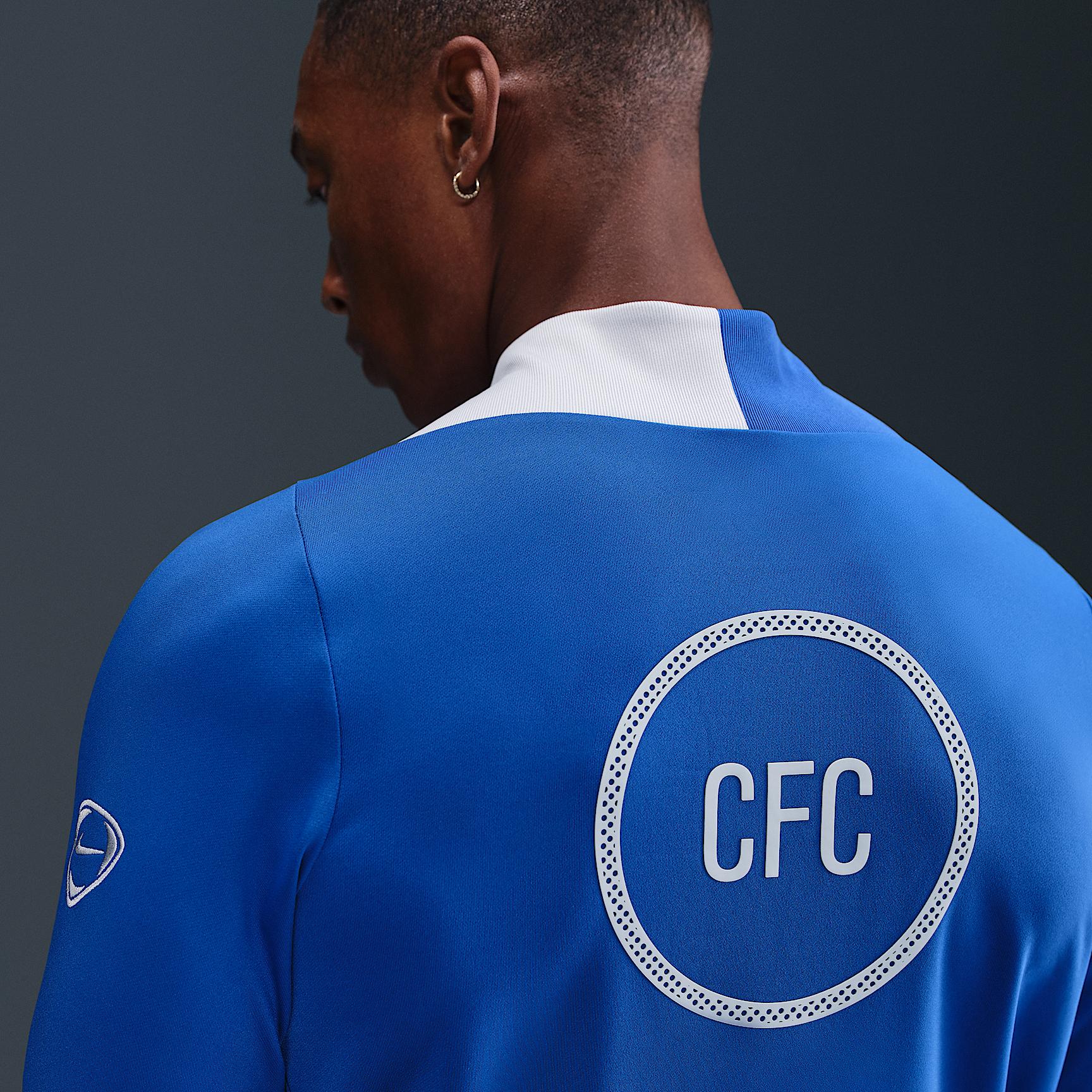 Chelsea FC Strike Third Nike Men's Dri-FIT Total 90 Soccer Knit Drill Top Product Image