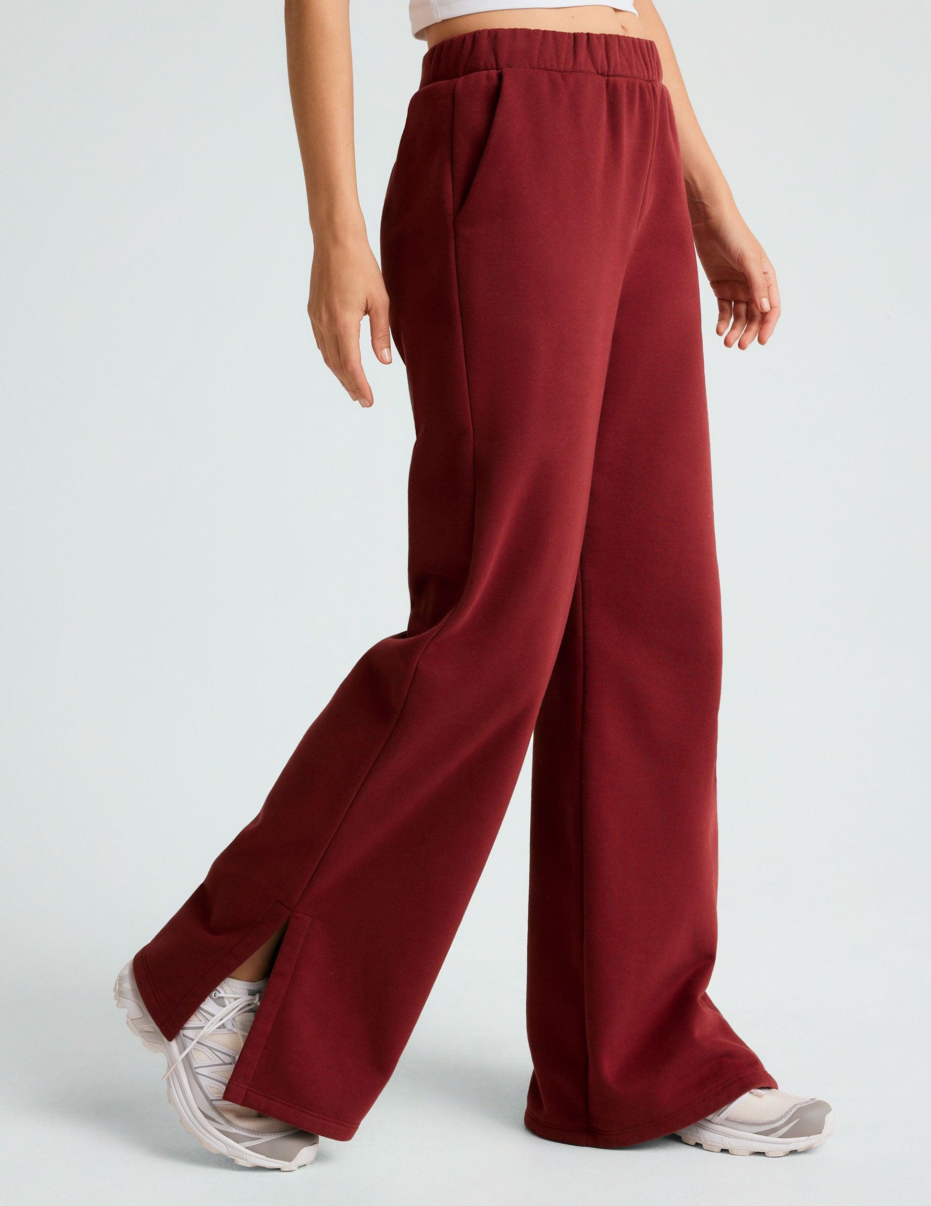 LuxeFleece Wide Leg Pant Product Image