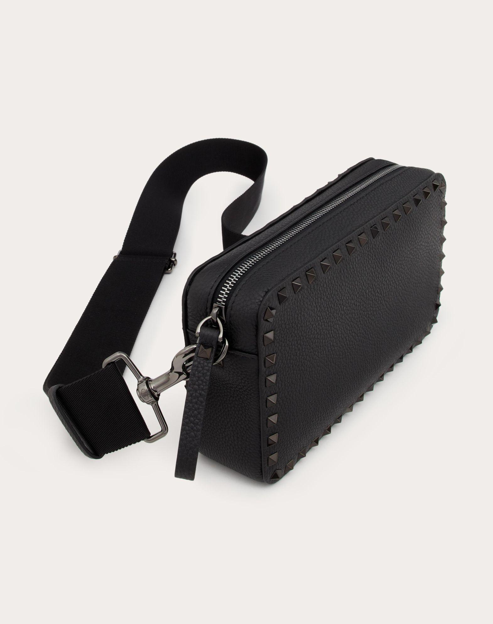 Rockstud Grainy Calfskin Crossbody Bag Product Image