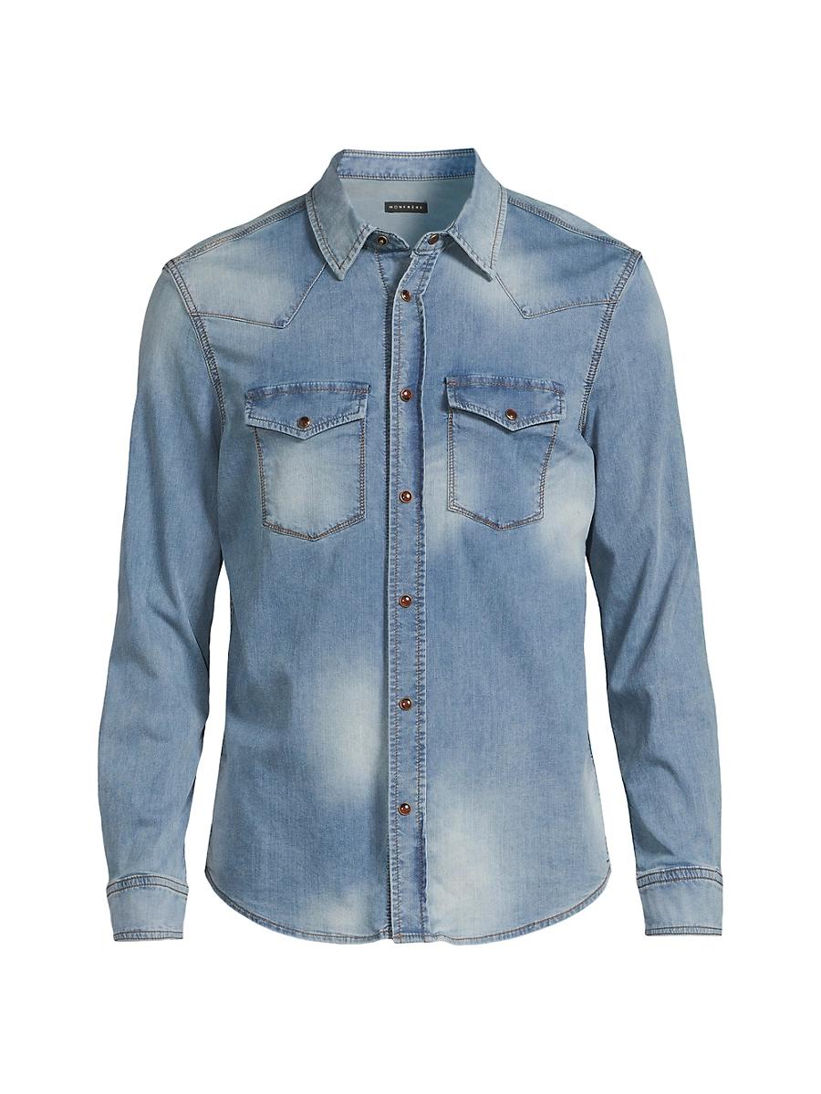 Mens Eastwood Denim Western Shirt Product Image