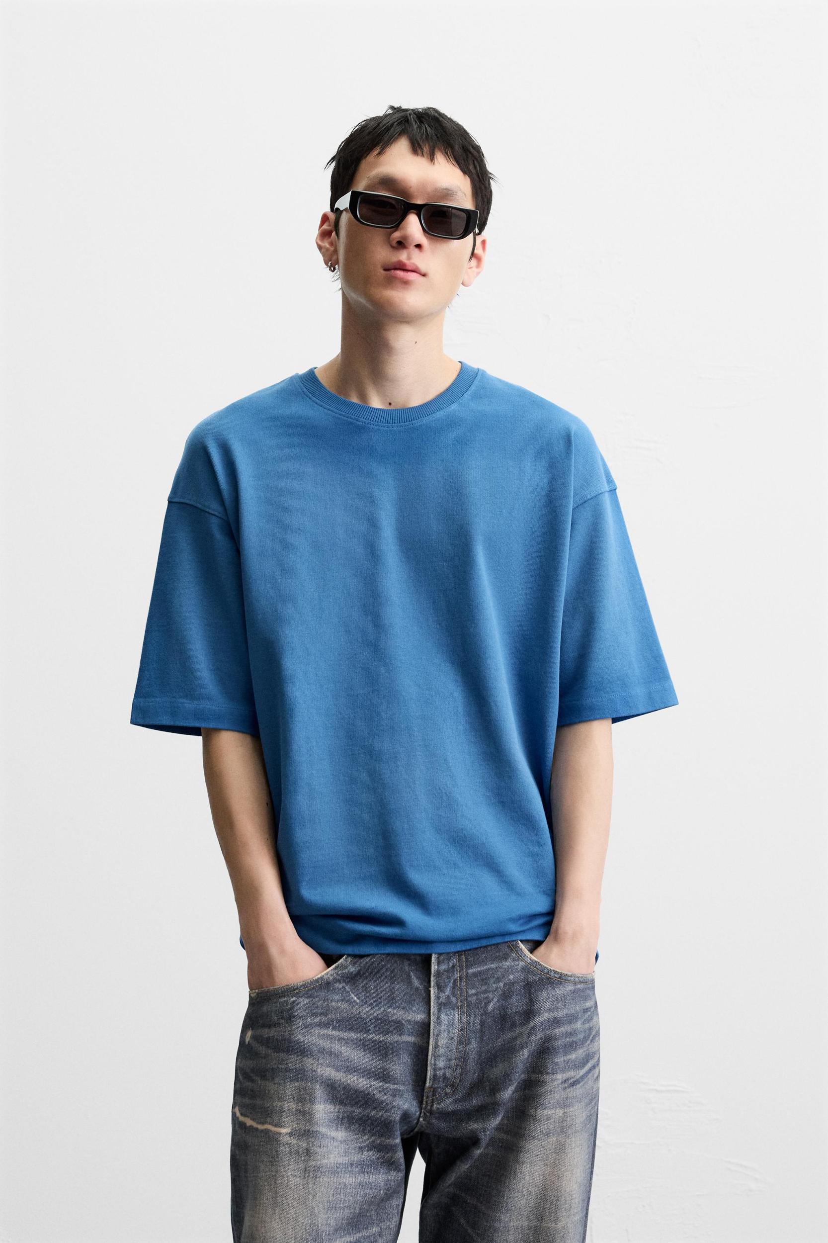 RELAXED FIT SPRAY WASH T-SHIRT Product Image