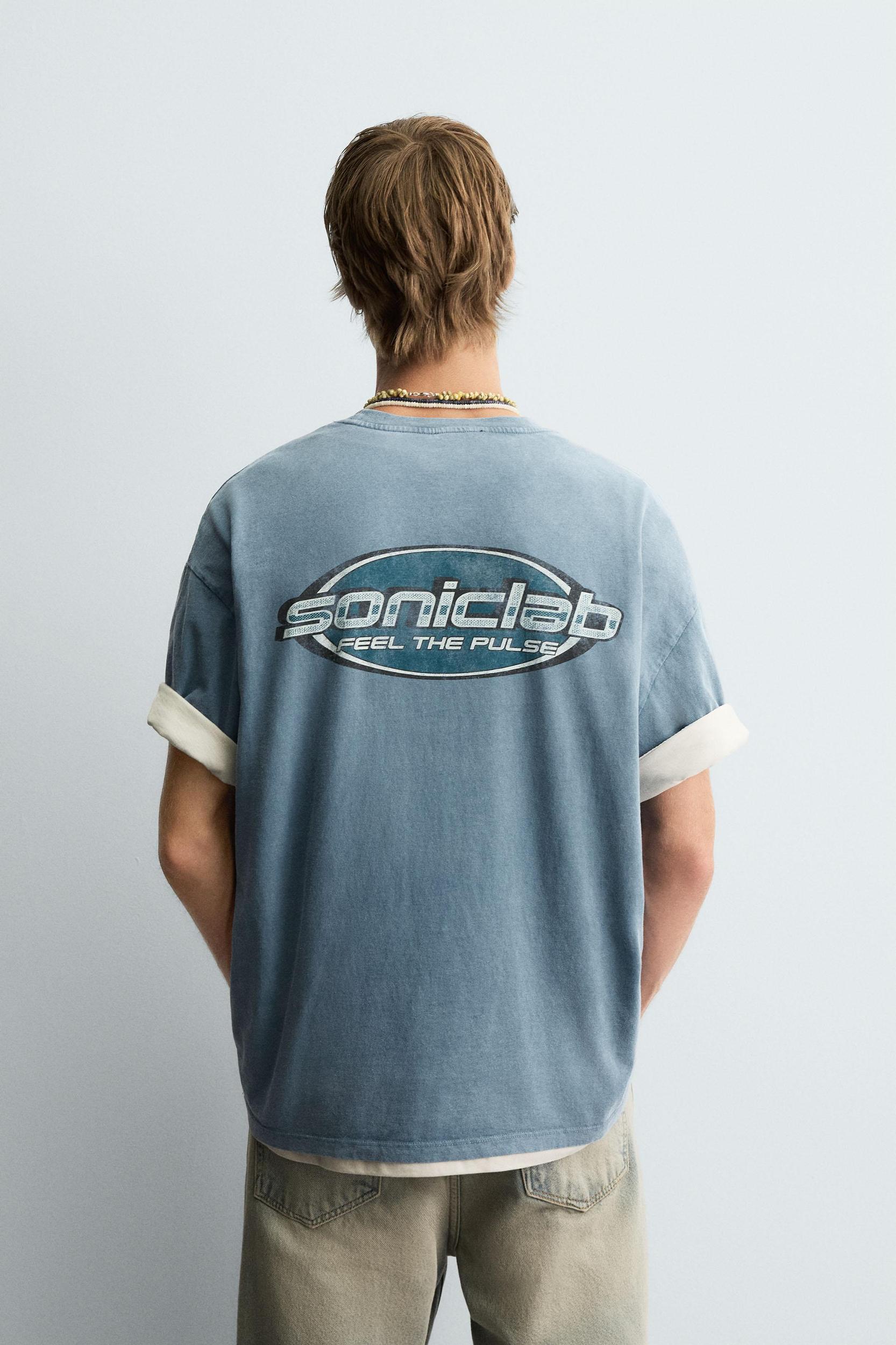 WASHED GRAPHIC T-SHIRT Product Image