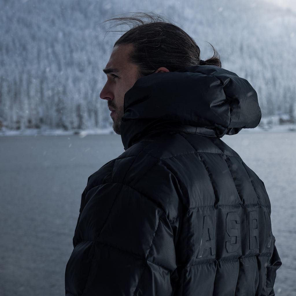 0551. Weather-Ready Down Puffer Jacket - Black Product Image