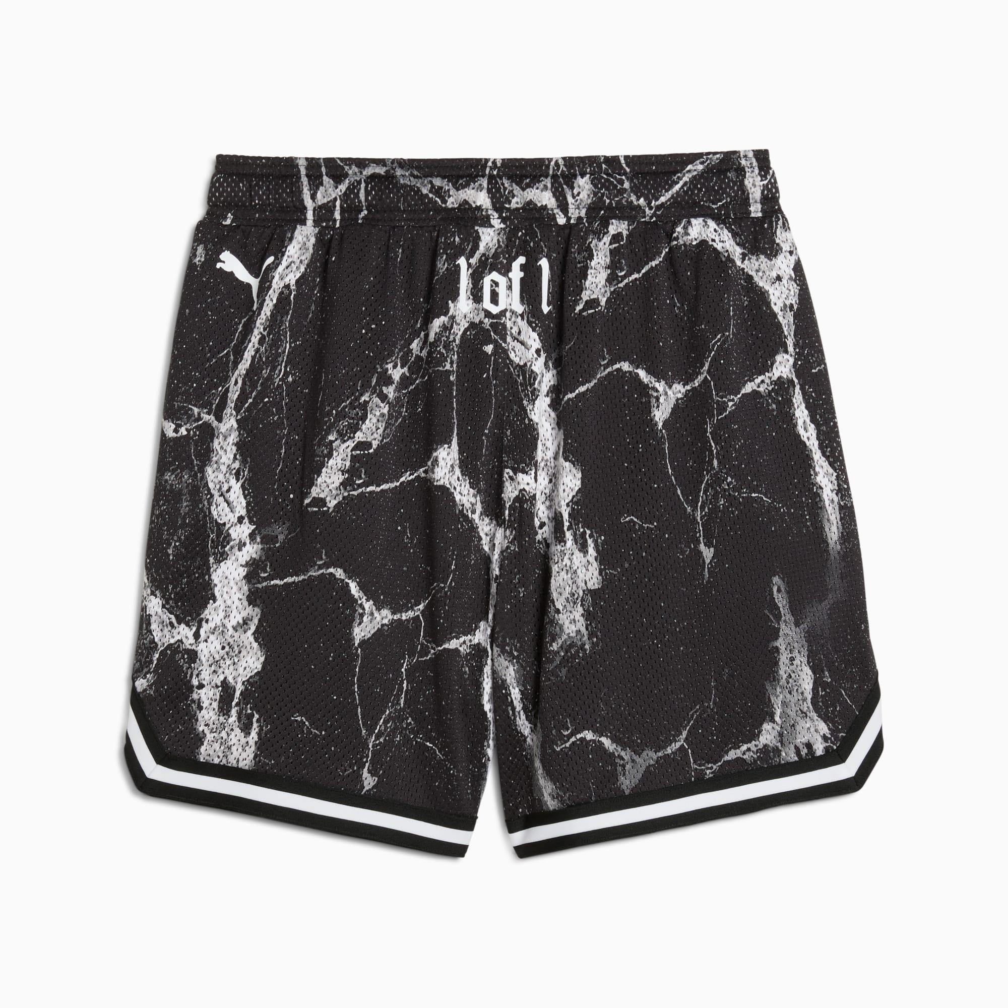 PUMA x LAMELO BALL LaFrancé Written in Chrome Men's Basketball Shorts Product Image