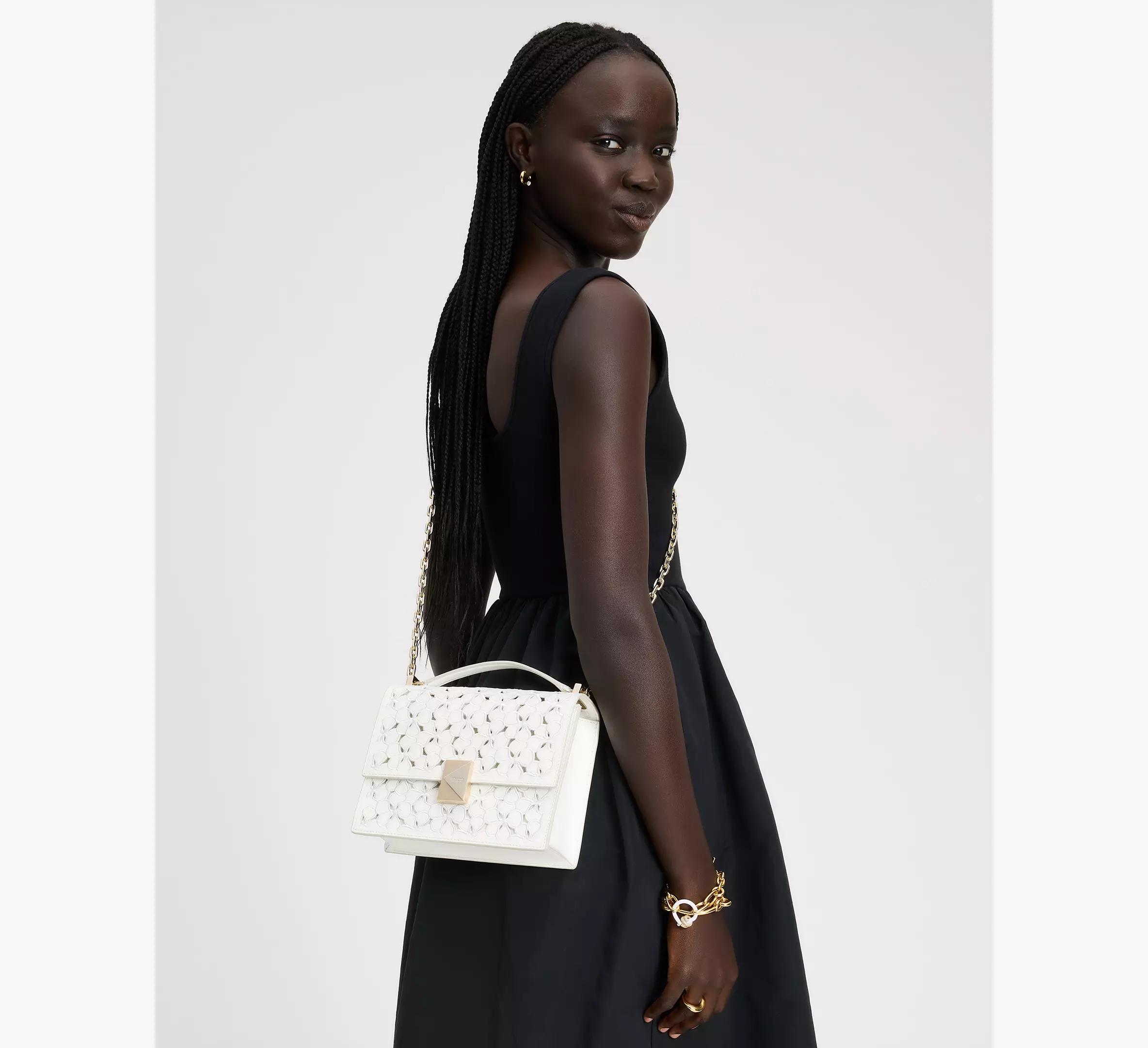 Deco Eyelet Chain Shoulder Bag Product Image