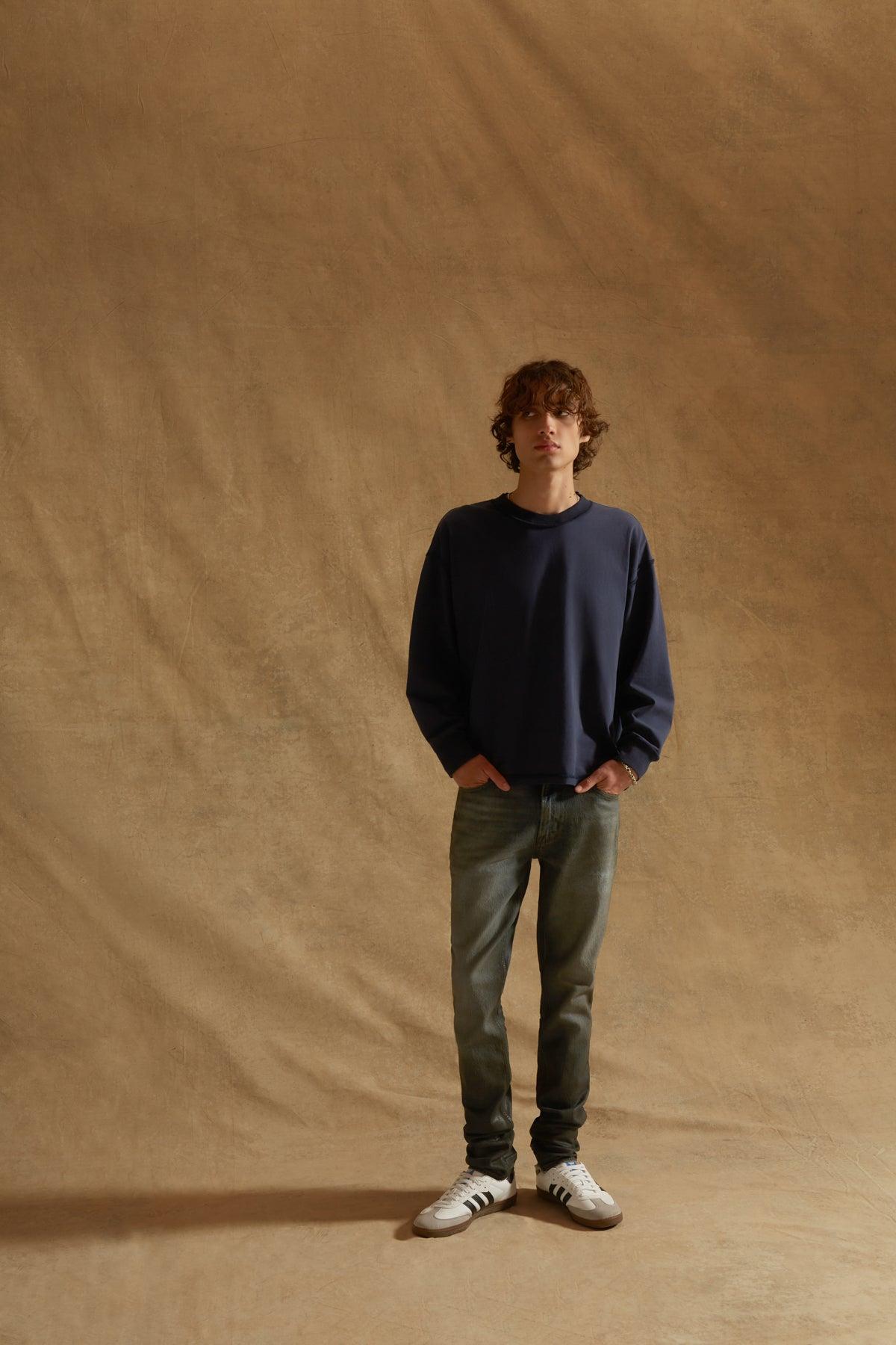 Long Sleeve Heavy Weight Tee Male Product Image