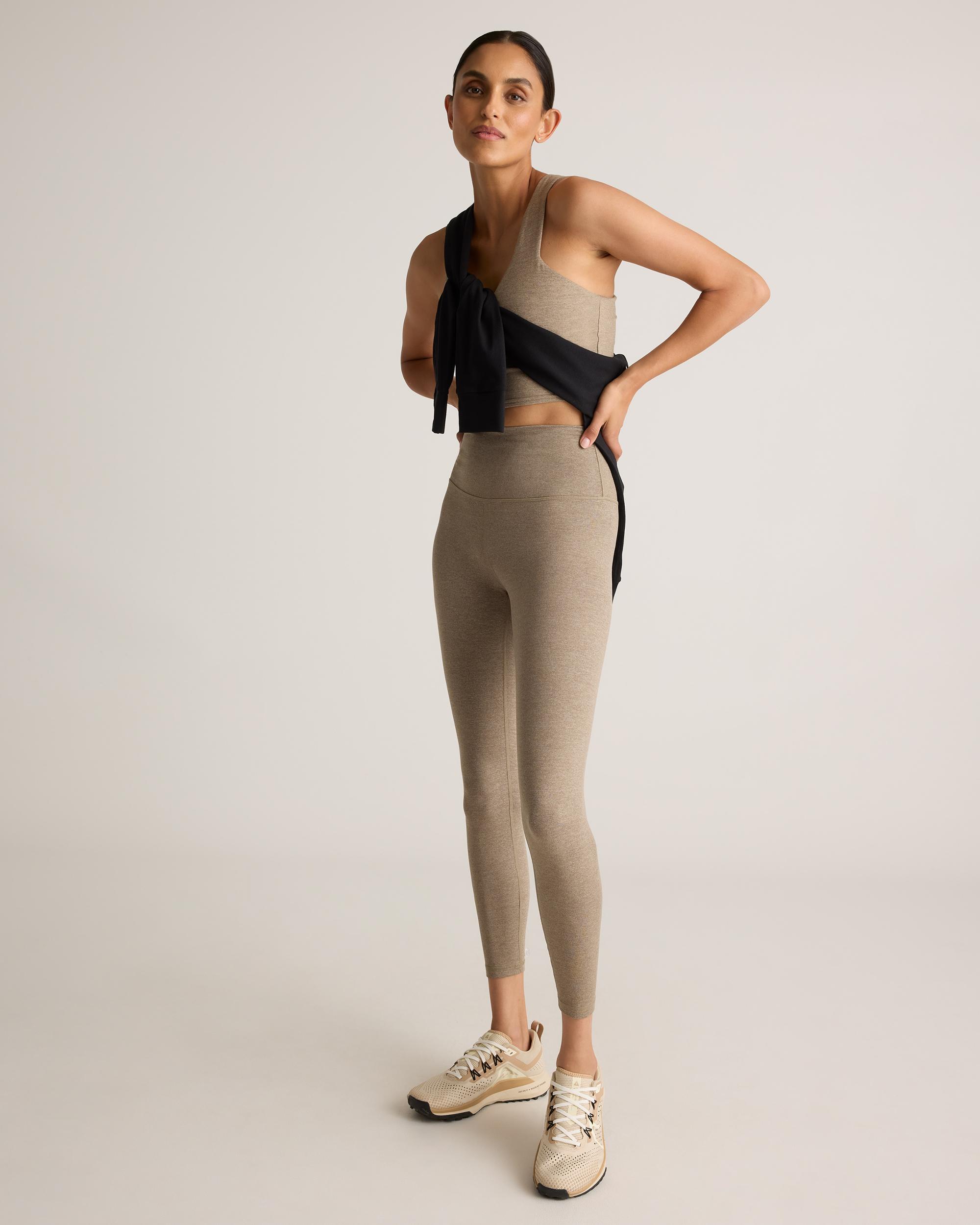 Quince | Women's Ultra-Soft High-Rise Legging Recycled Polyester Product Image