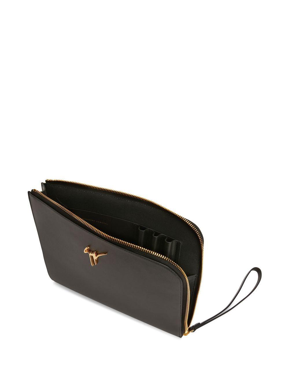 Fabian leather clutch bag Product Image