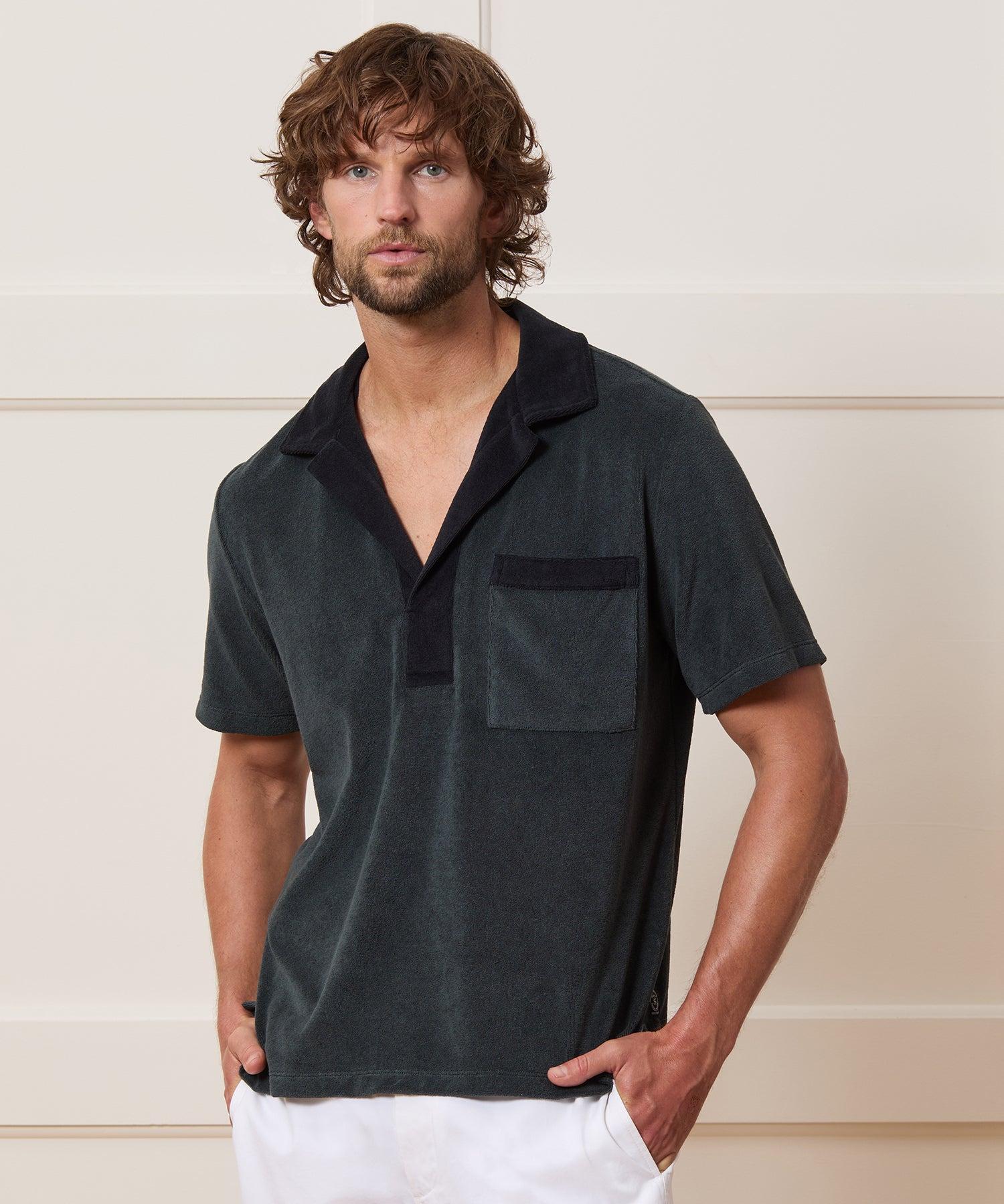 Relaxed Terry Beach Polo Product Image