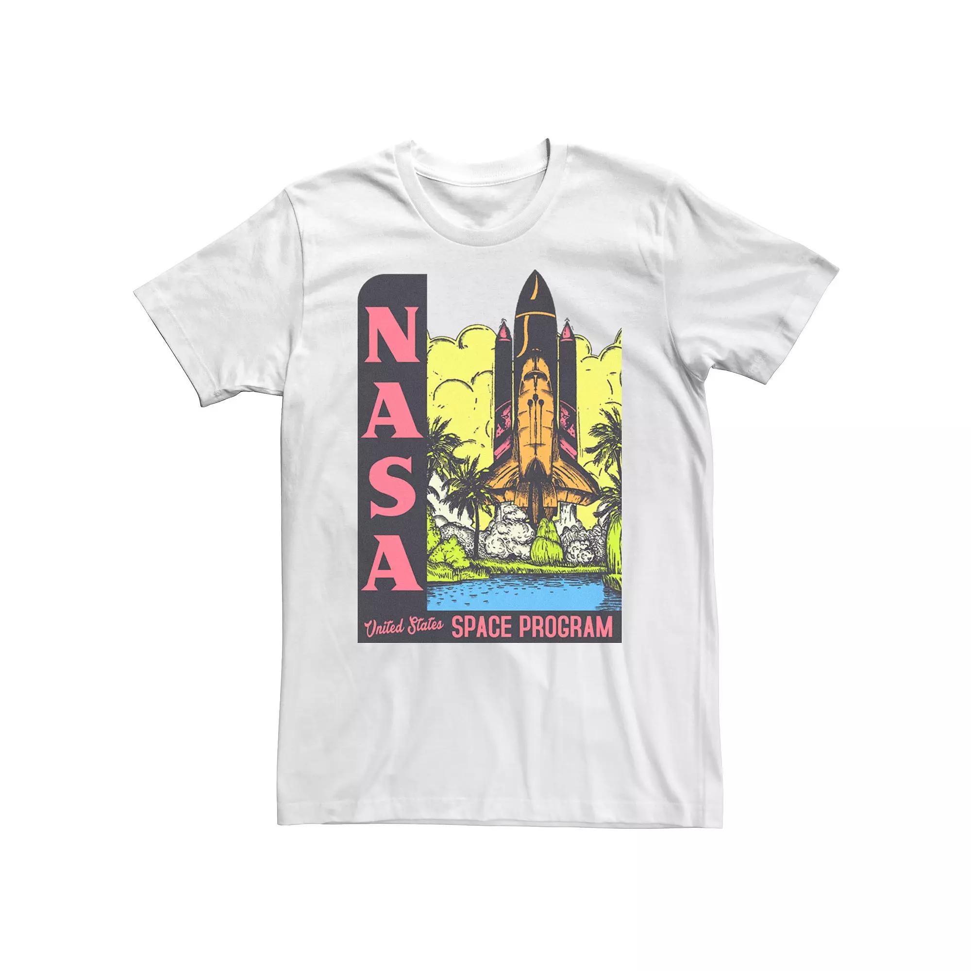 Men's NASA Vintage Space Program Poster Tee,  Product Image