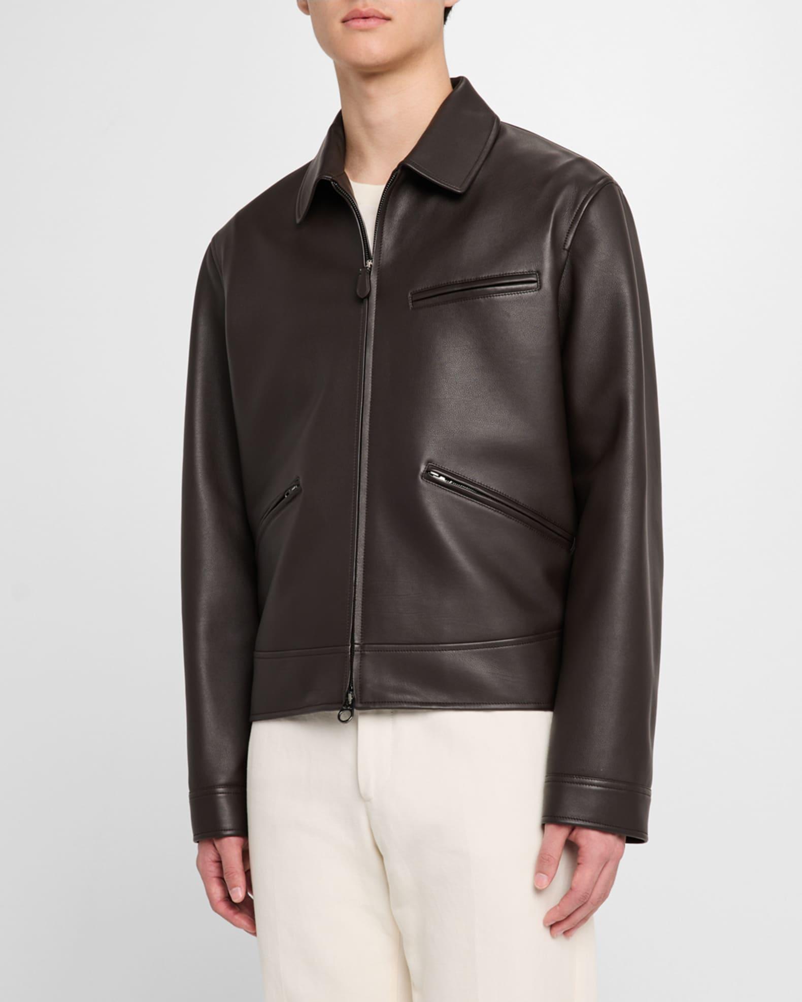 Men's Gail Calfskin Full-Zip Blouson Product Image