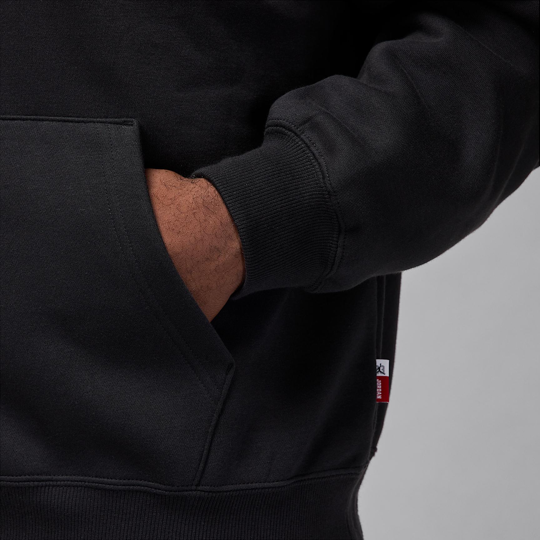 Jordan Brooklyn Fleece Men's Oversized Pullover Hoodie Product Image