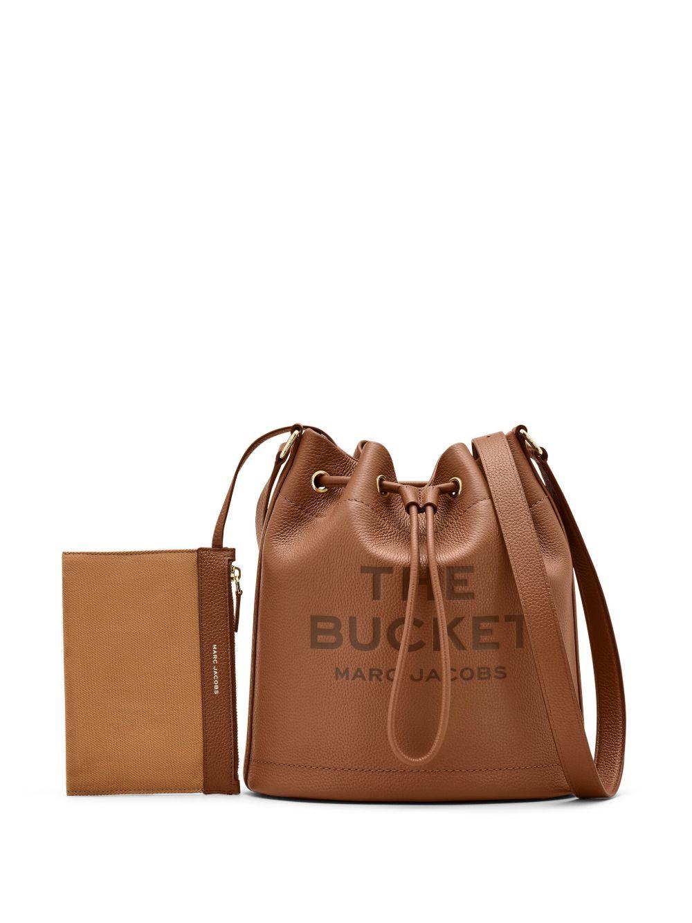 The Leather Shoulder bucket bag  Product Image