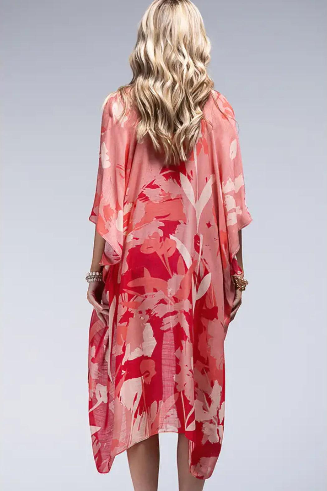 Bohemian and Glam Kimono - Reds Product Image