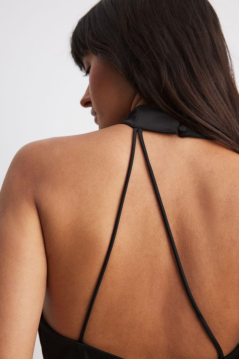 Halterneck Mini Dress Product Image