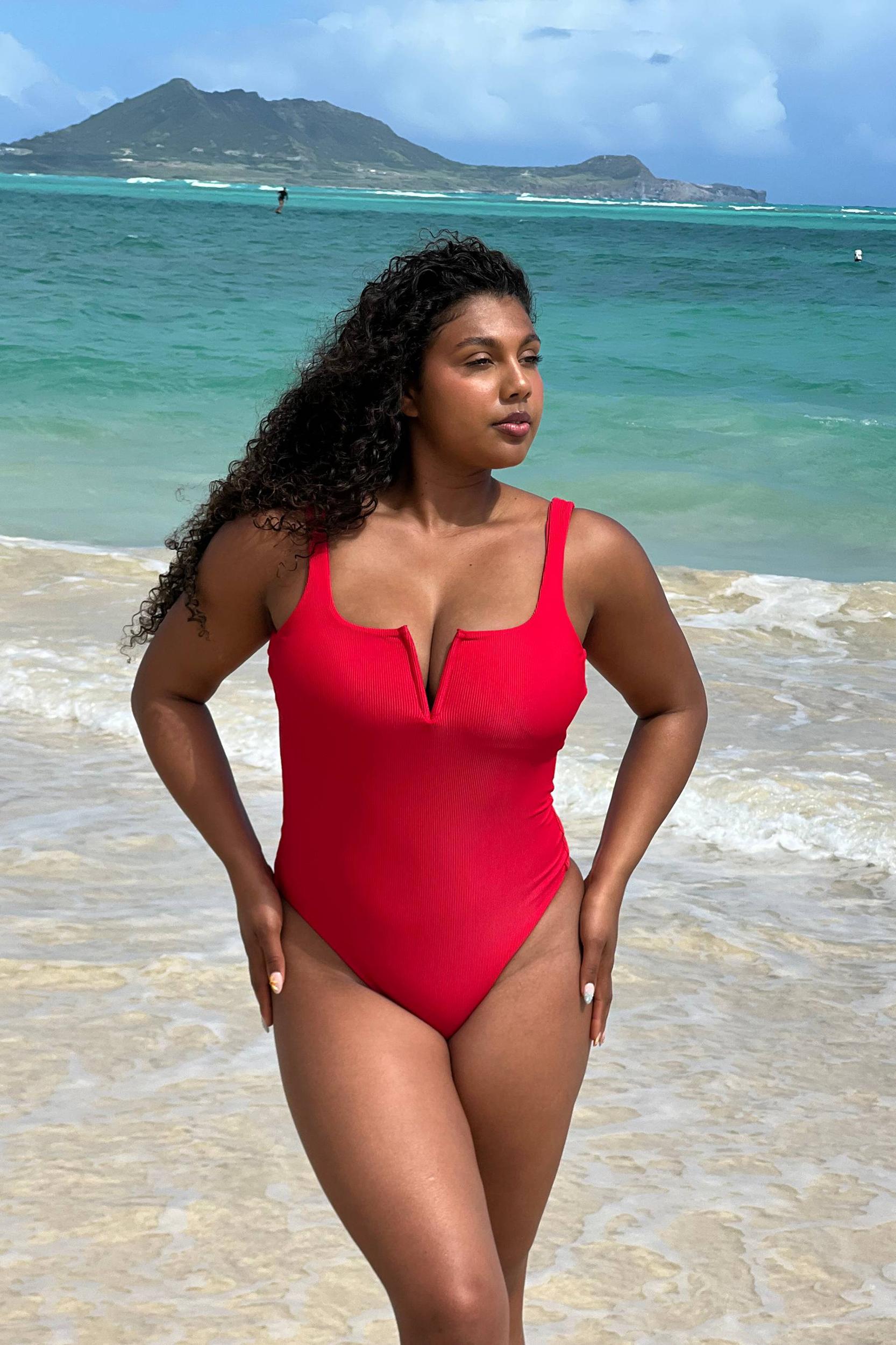 Tropez One Piece Red Product Image