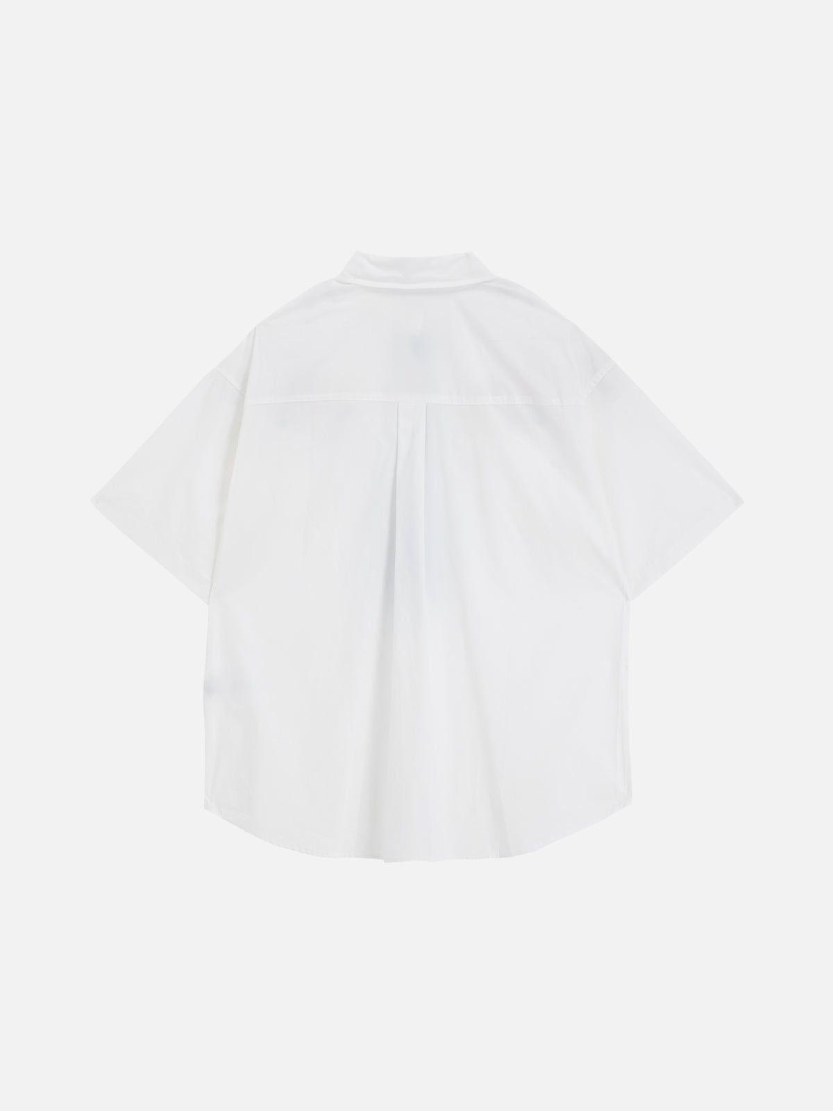 Aelfric Eden Graffiti Necktie Short Sleeve Shirt Product Image