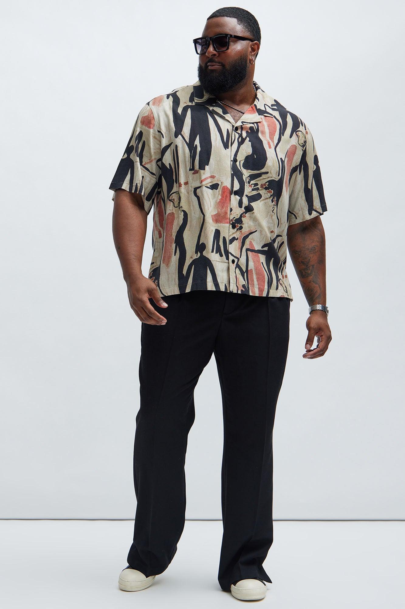 Lascaux Shirt - Tan/Multi Product Image