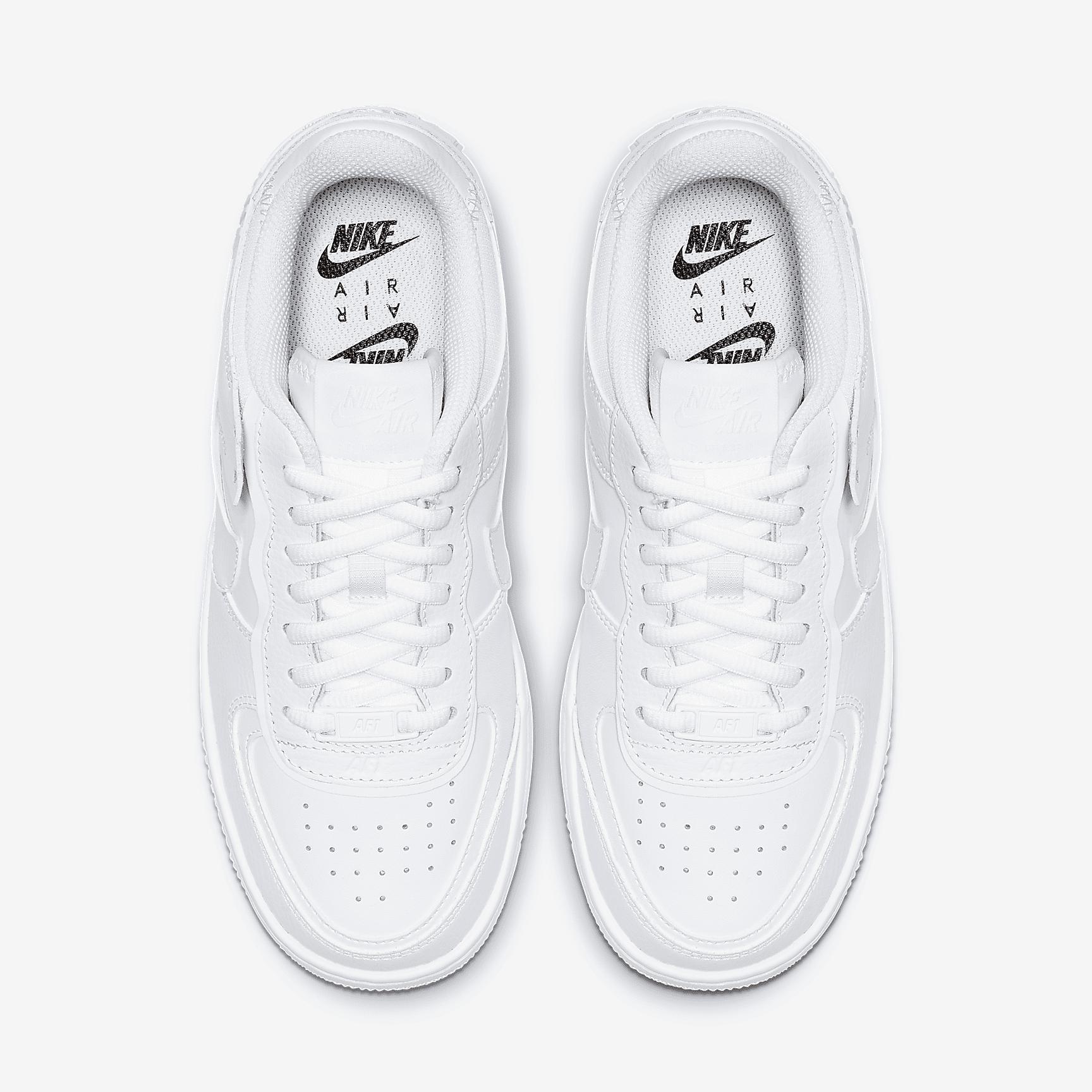 Nike Womens Air Force 1 Shadow Shoes | CI0919-100 Product Image