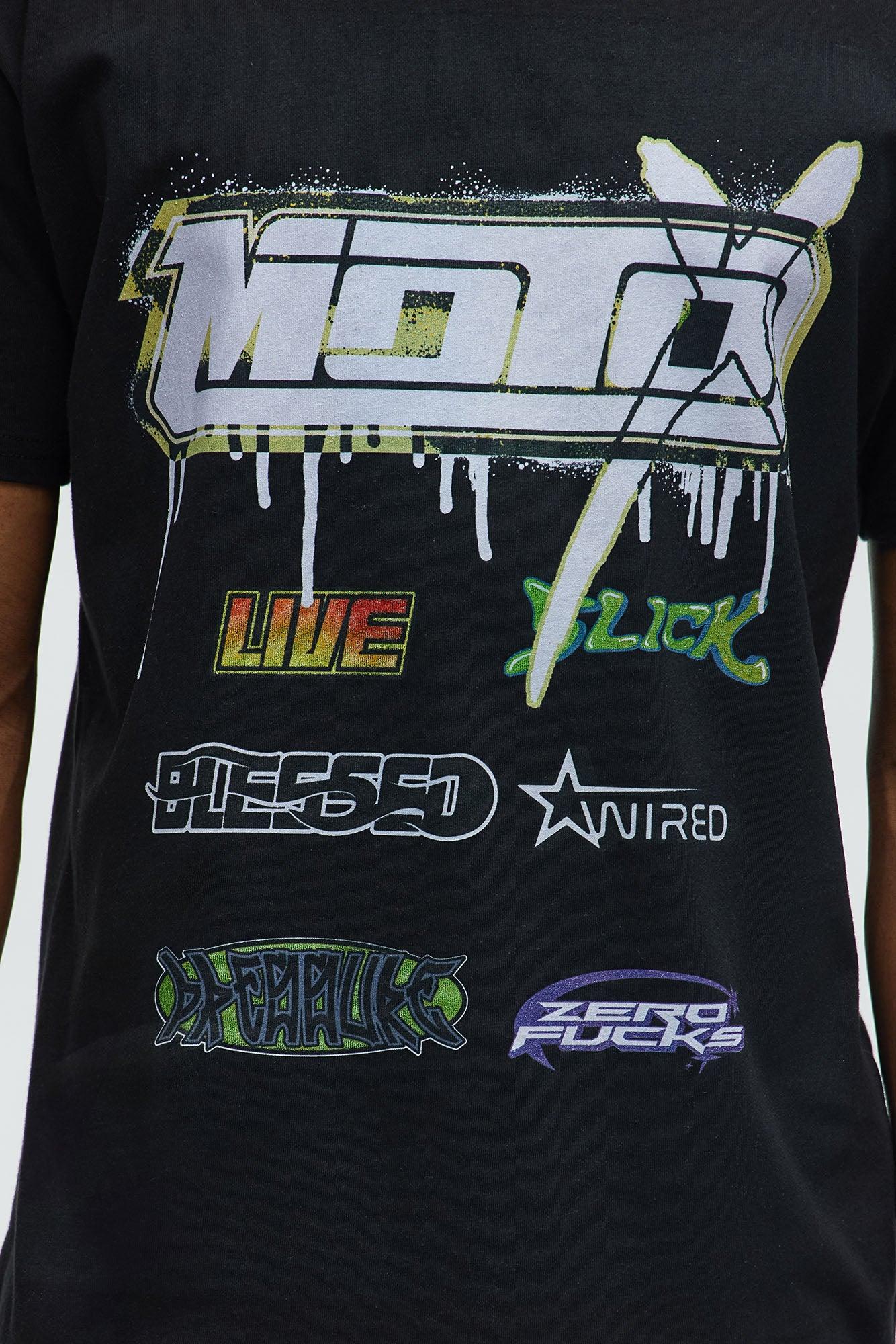 Moto X Short Sleeve Tee - Black Product Image