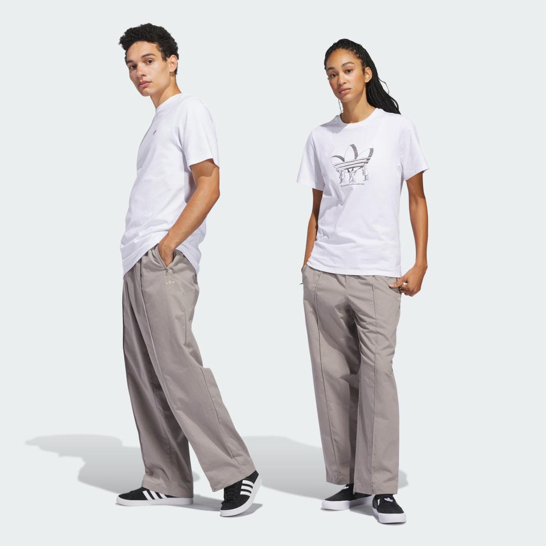 adidas Skateboarding Pintuck Pants (Gender Neutral) Black M Unisex Product Image