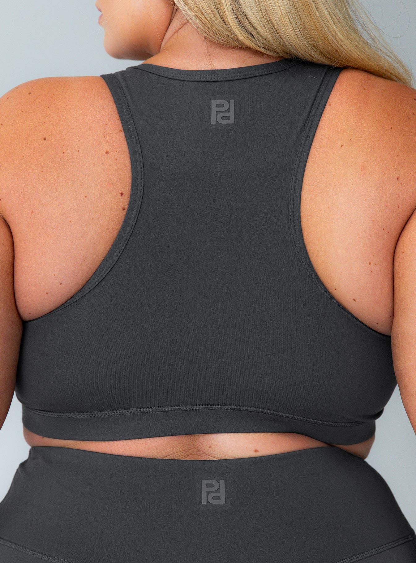 Energised Activewear Top Grey Curve Product Image