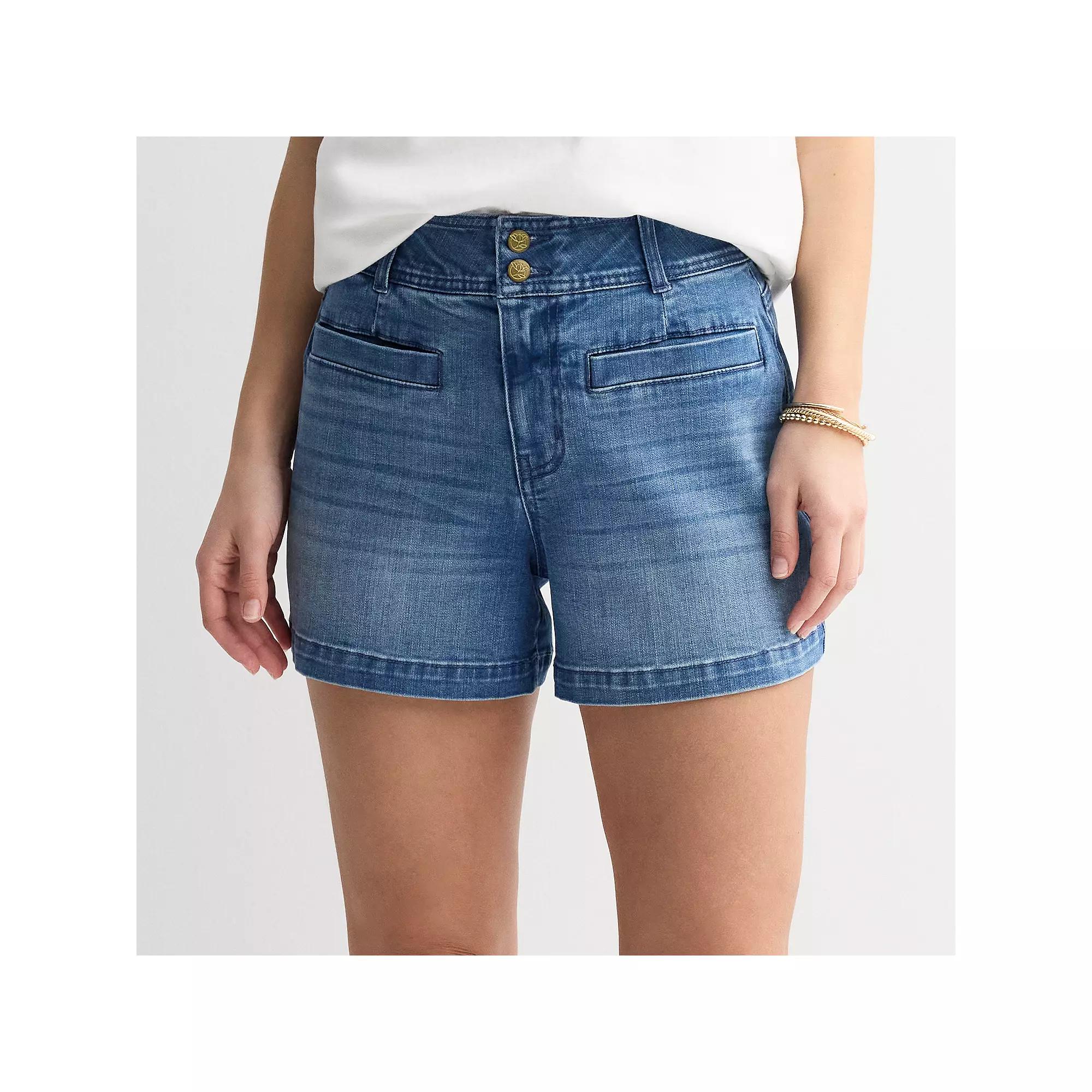 Women's Draper James Welt Pocket Jean Shorts,  Product Image