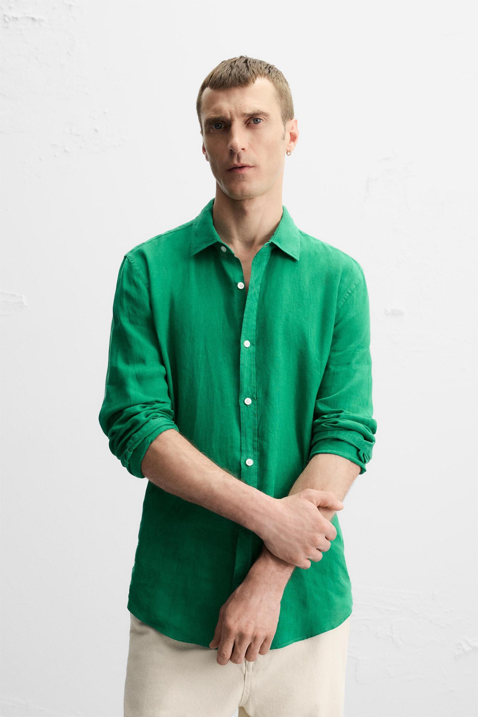 100% LINEN SHIRT Product Image