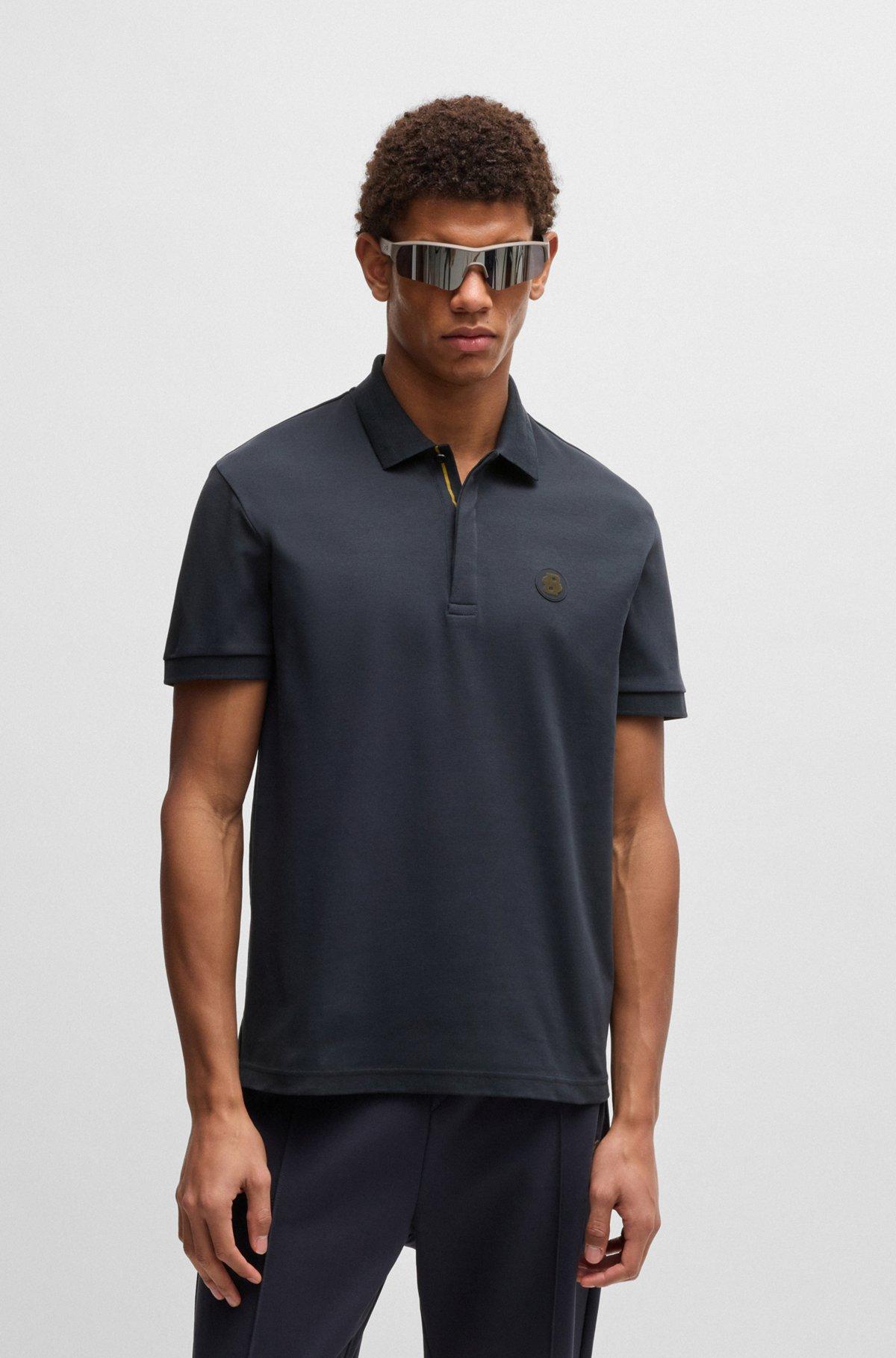 Paddy polo shirt in cooling cotton Product Image