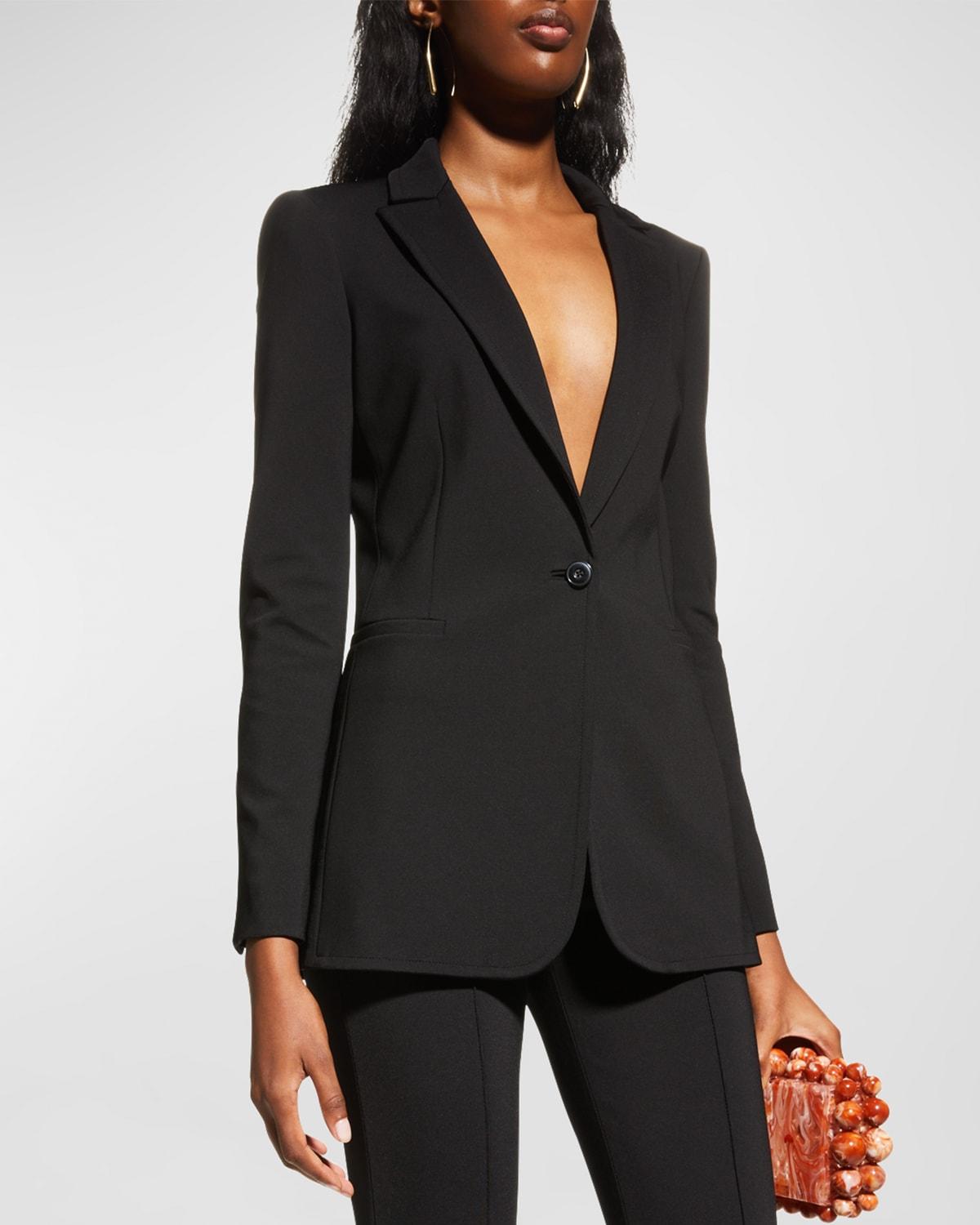 Womens Breann Long Fitted Blazer Product Image