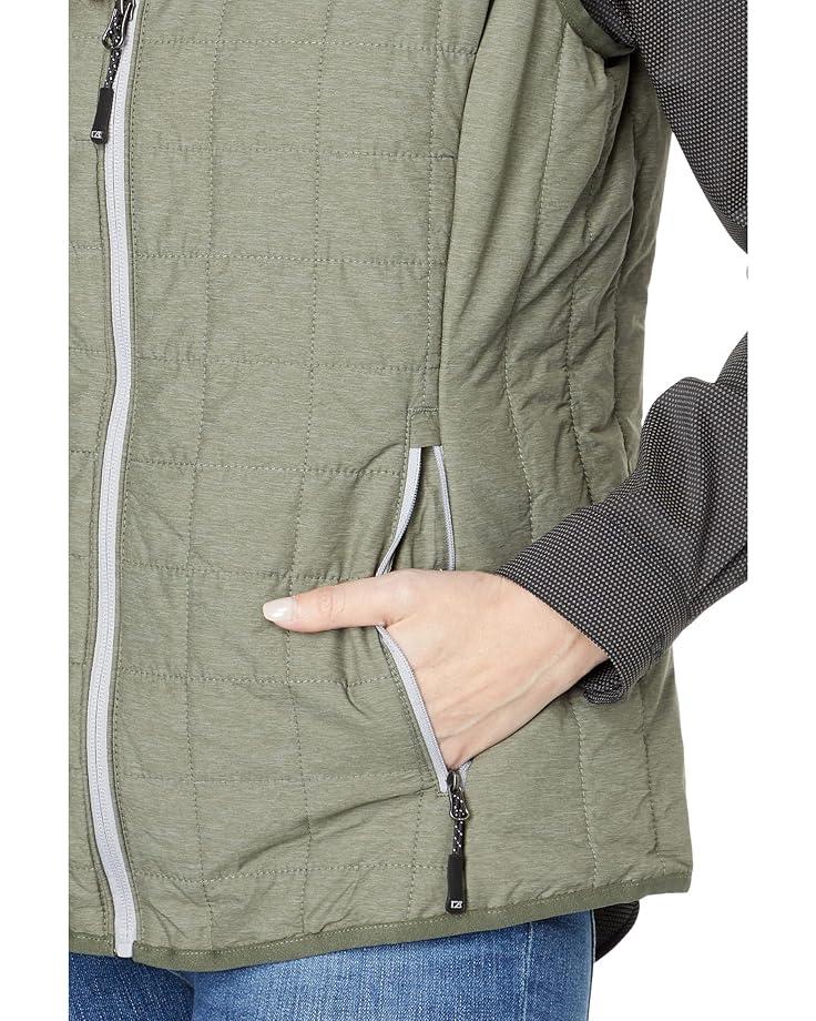 Women's Cutter & Buck Rainier Primaloft Eco Full Zip Vest Product Image