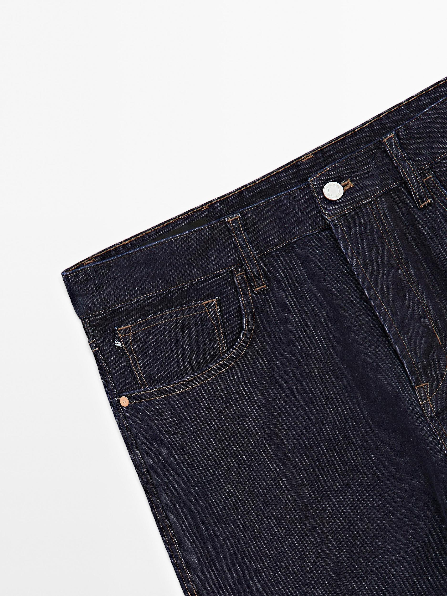 Selvedge fit jeans Product Image