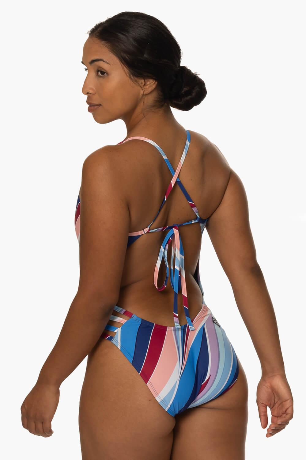 Gavin One Piece Swimsuit - Lightbeam Female Product Image