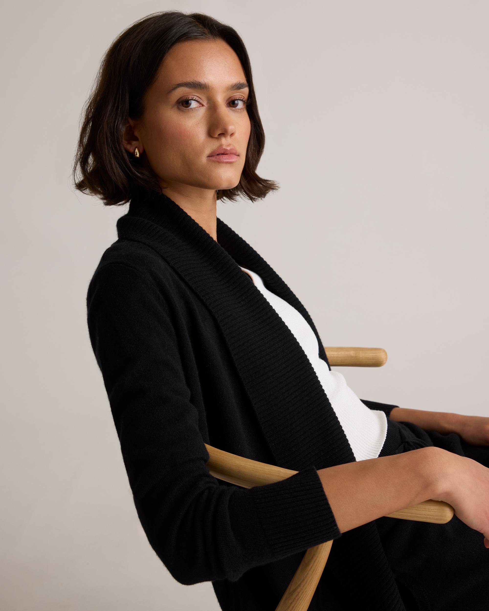 Quince | Women's Mongolian Cashmere Open Cardigan Sweater Product Image