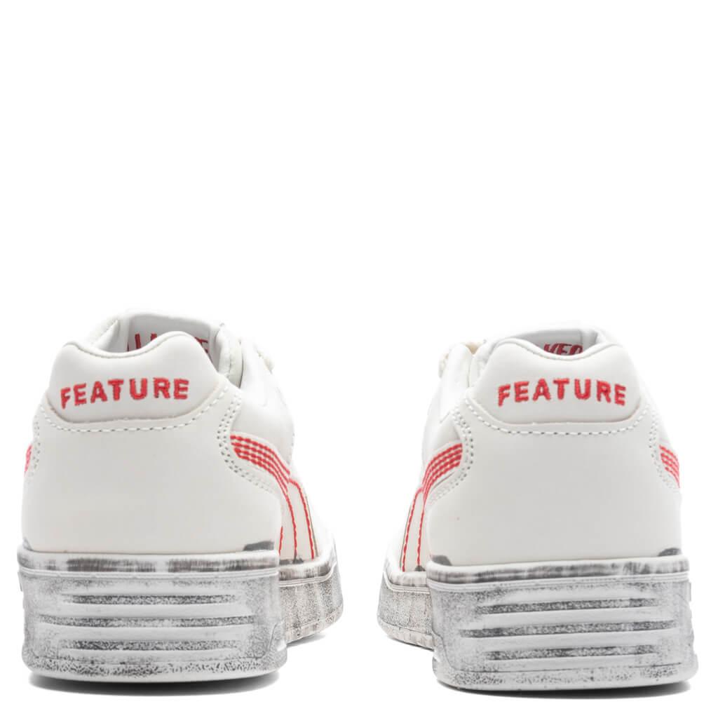 Puma x Feature Slipstream Lo - Vapor Gray/Pop Red Male Product Image